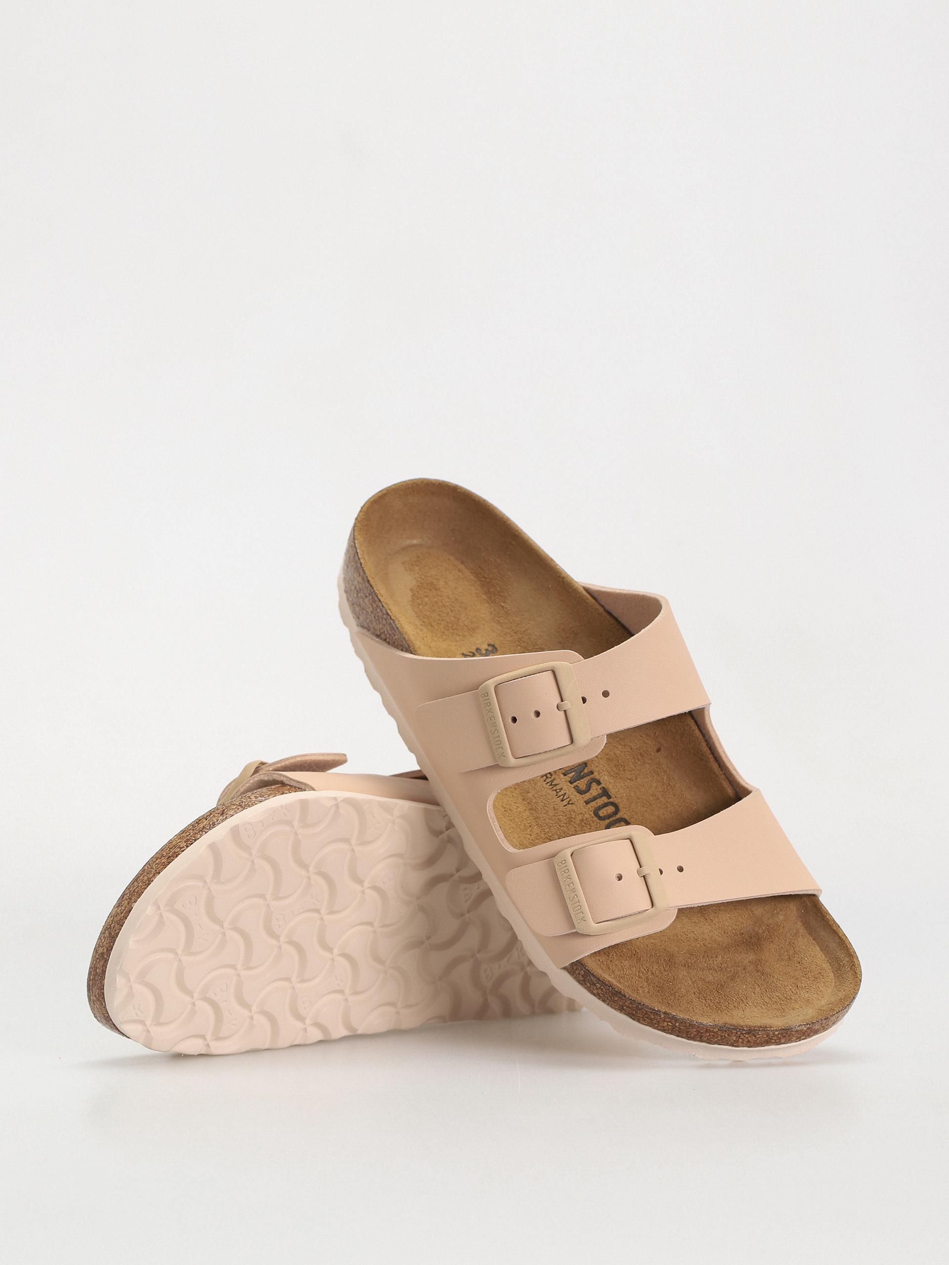 Birkenstock Arizona Birko Flor Narrow Wmn Flip Flops (nude)