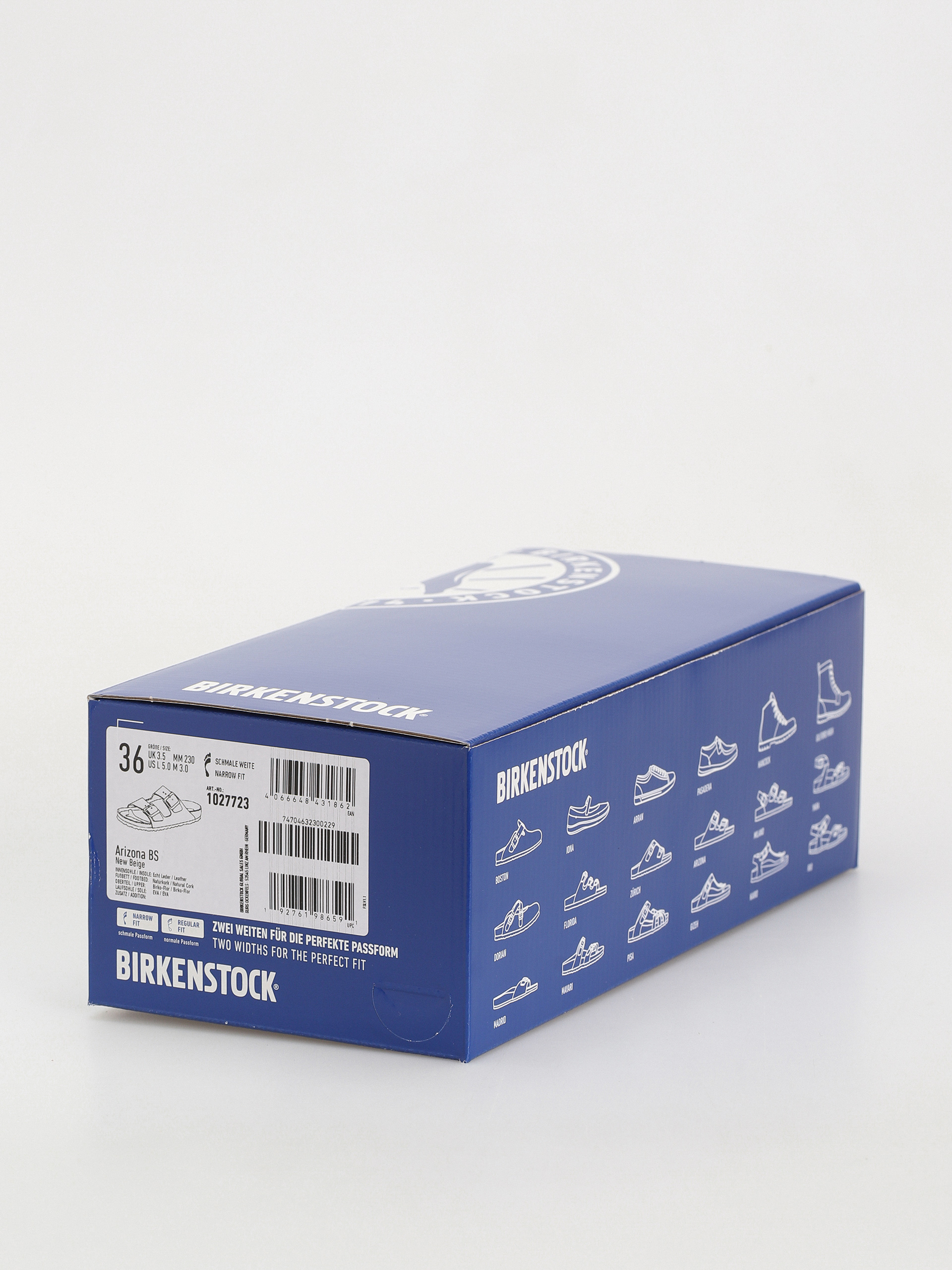 Birkenstock Arizona Birko Flor Narrow Wmn Flip-flops (nude)