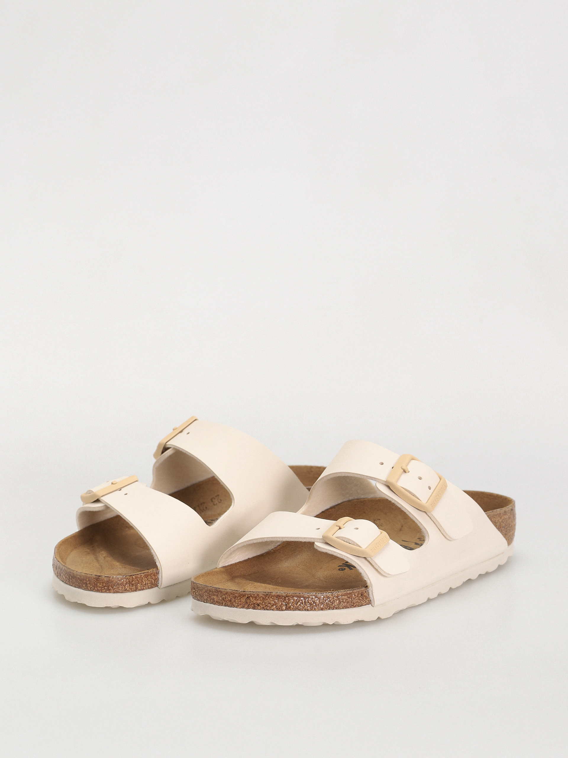 Birkenstock Arizona Birko Flor Narrow Wmn Flip-flops (eggshell)