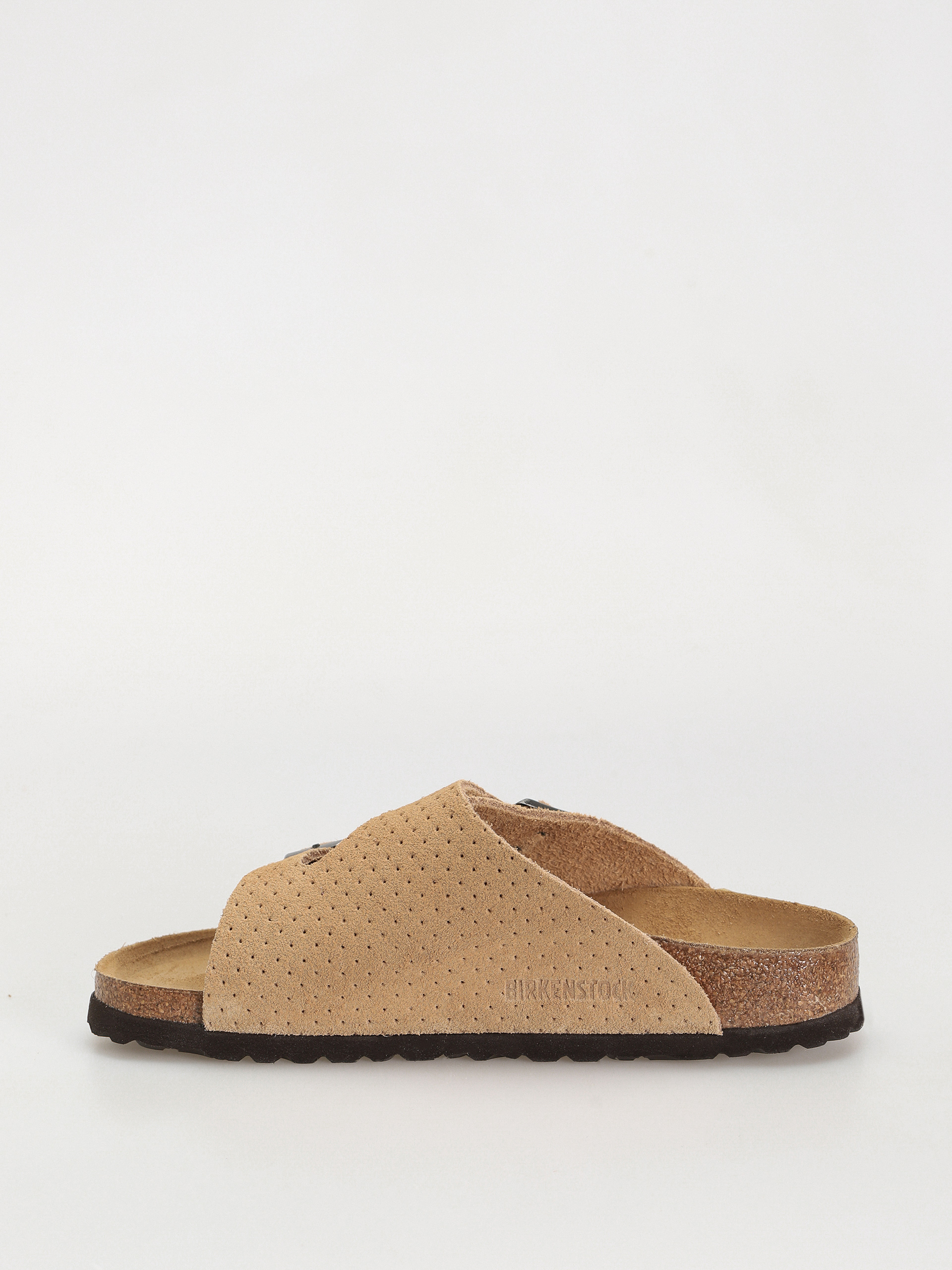 Birkenstock Zurich Suede Embossed Narrow Wmn Flip-flops (emboss dots new beige)