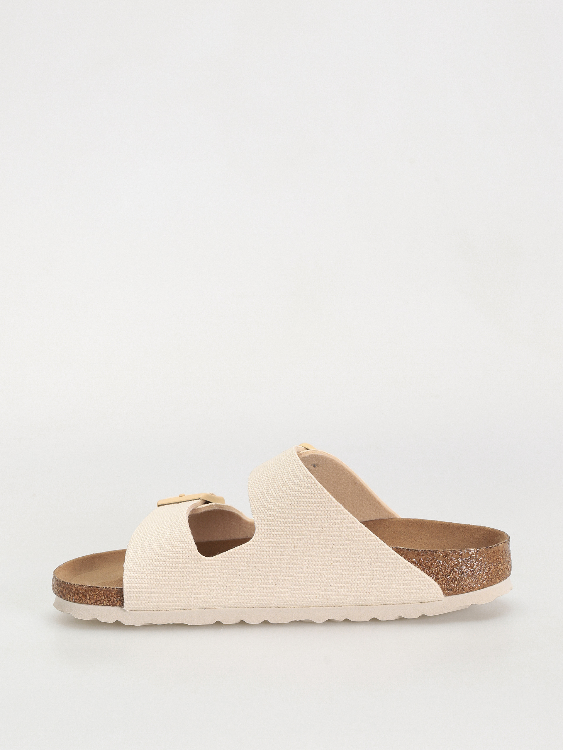 Birkenstock Arizona Vegan Narrow Wmn Flip Flops (eggshell)