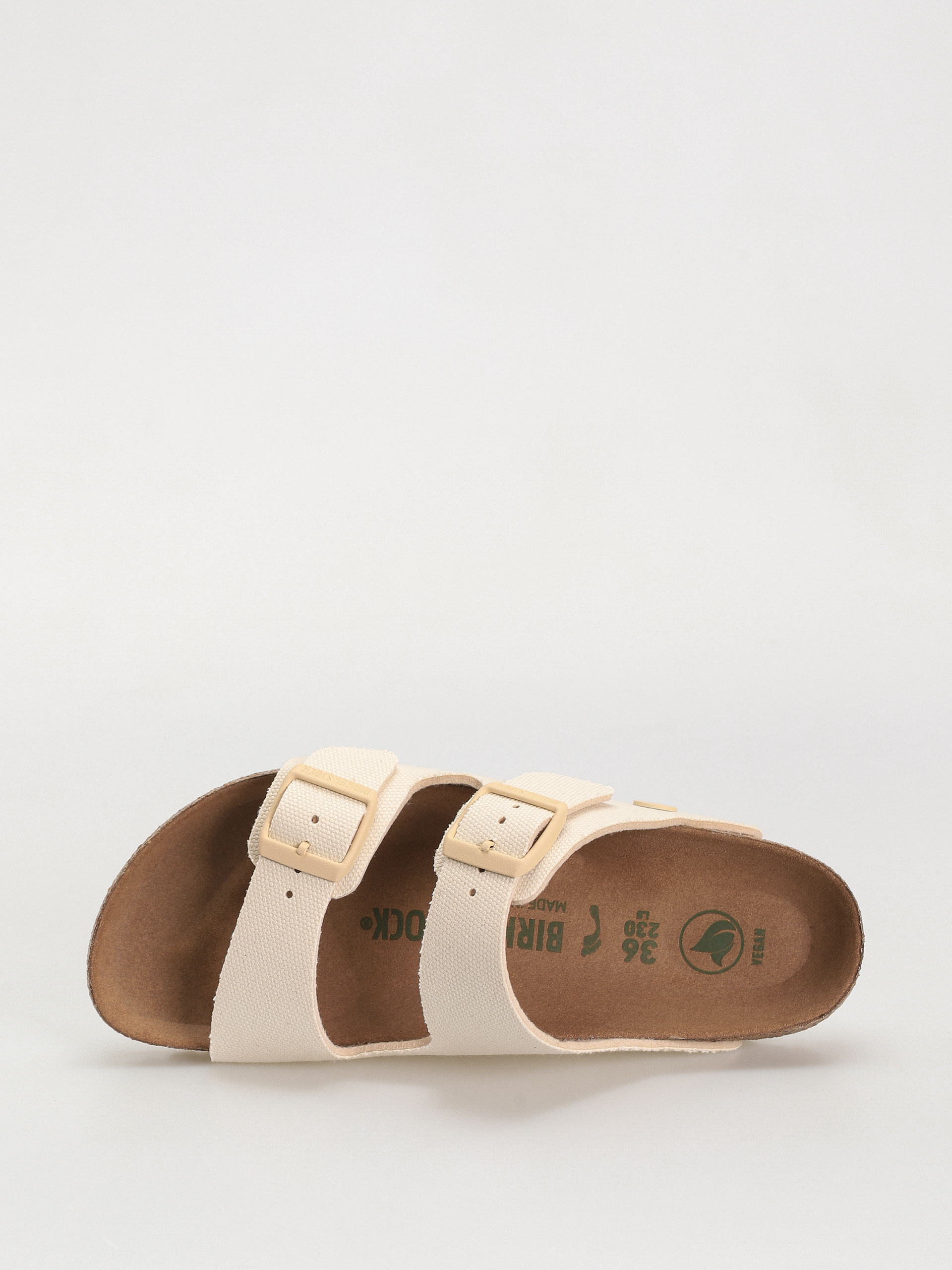 Birkenstock Arizona Vegan Narrow Flip-flops Wmn (eggshell)