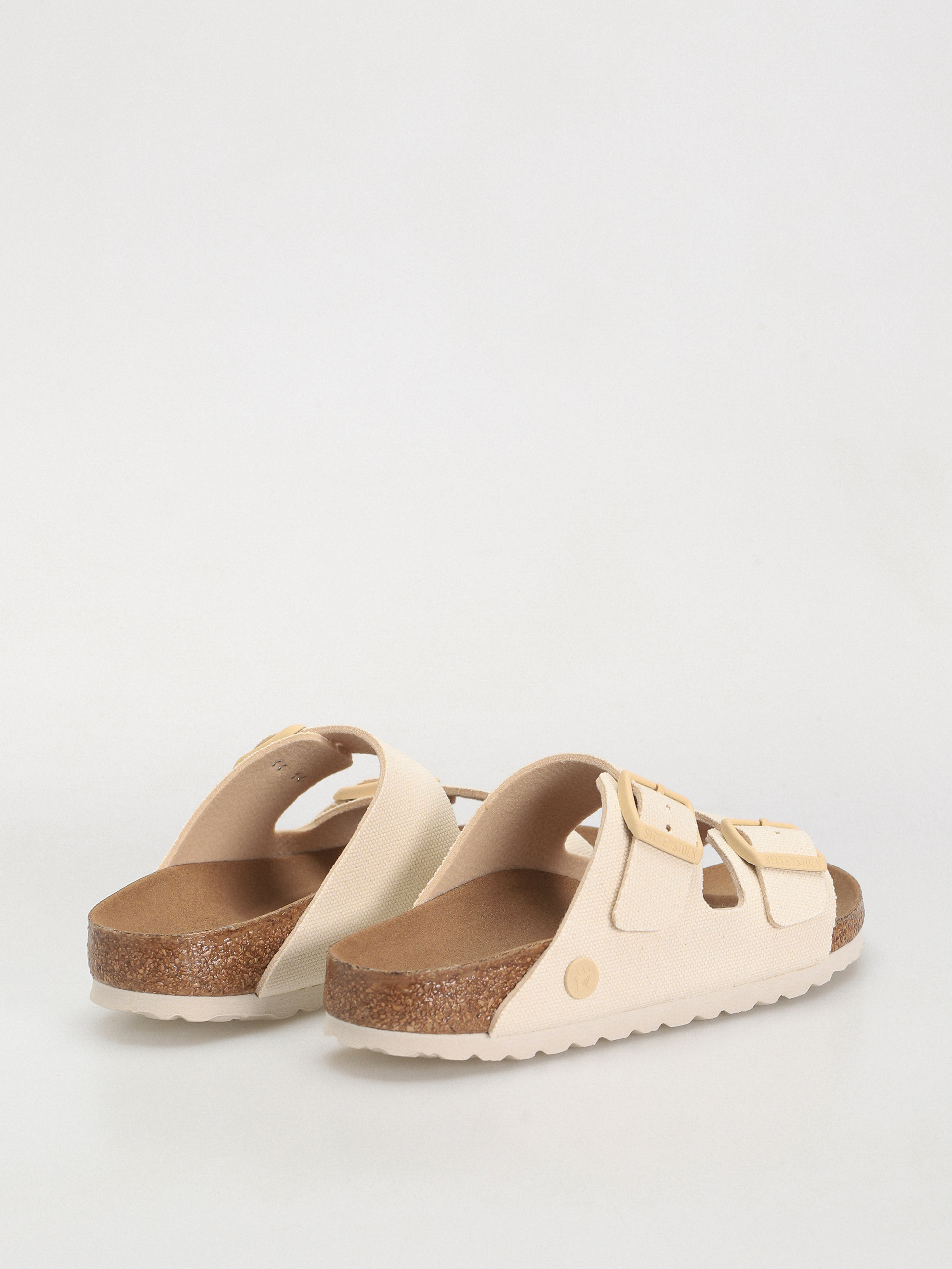 Birkenstock Arizona Vegan Narrow Flip flops Wmn (eggshell)