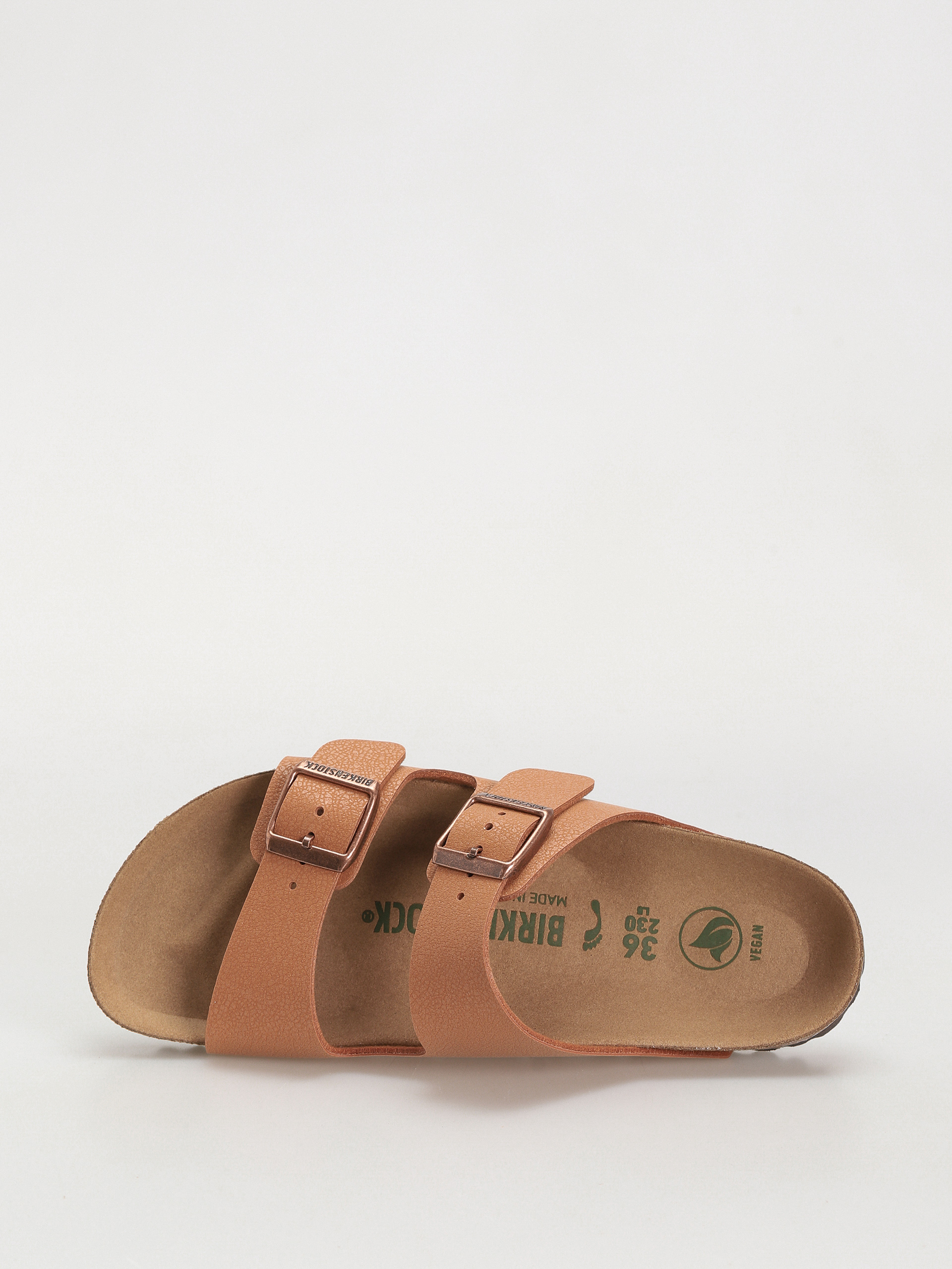 Birkenstock Arizona Birko Flor Nubuck Narrow Wmn Flip-flops (pecan)