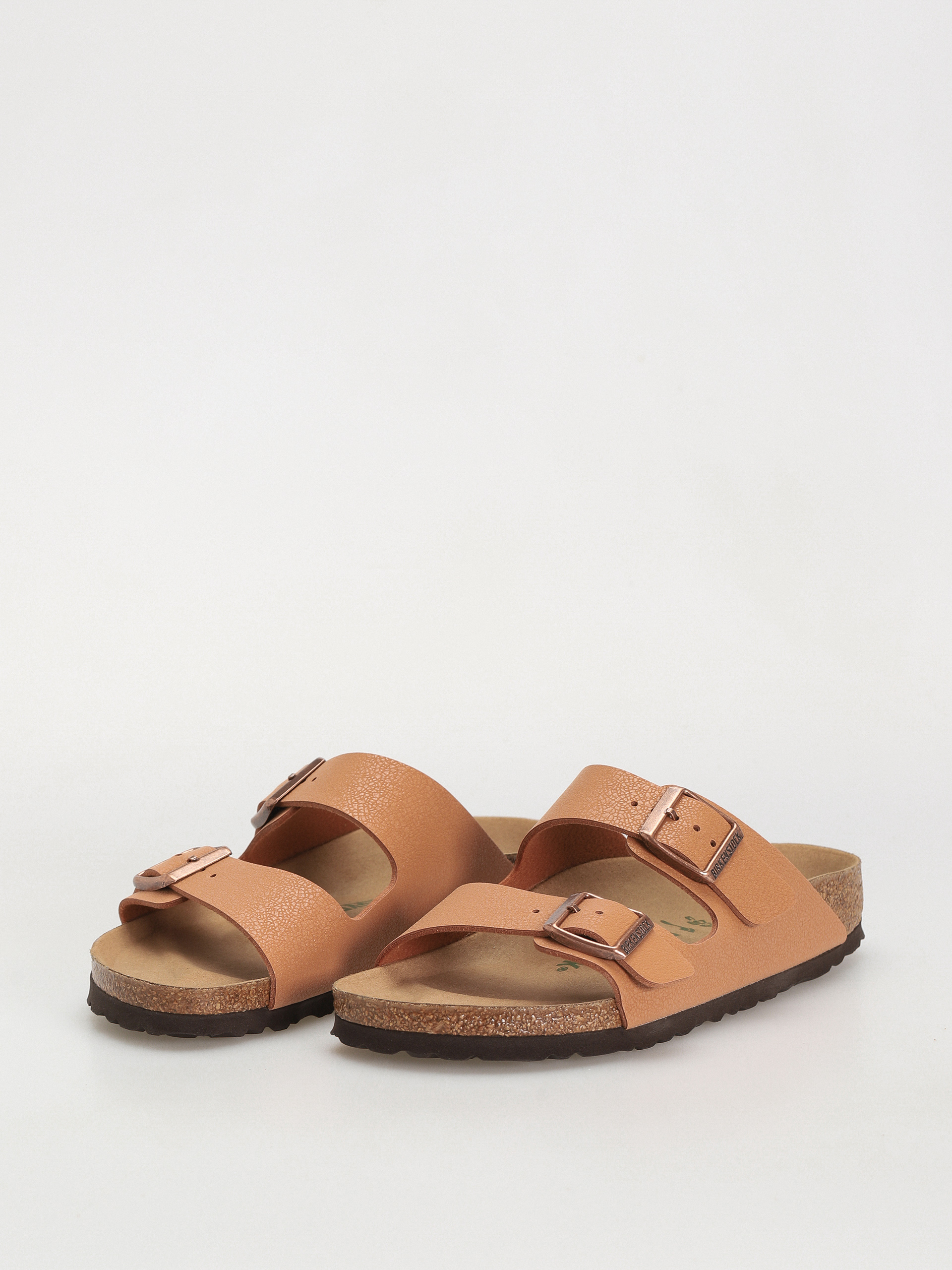 Birkenstock Arizona Birko Flor Nubuck Narrow Wmn Flip-flops (pecan)