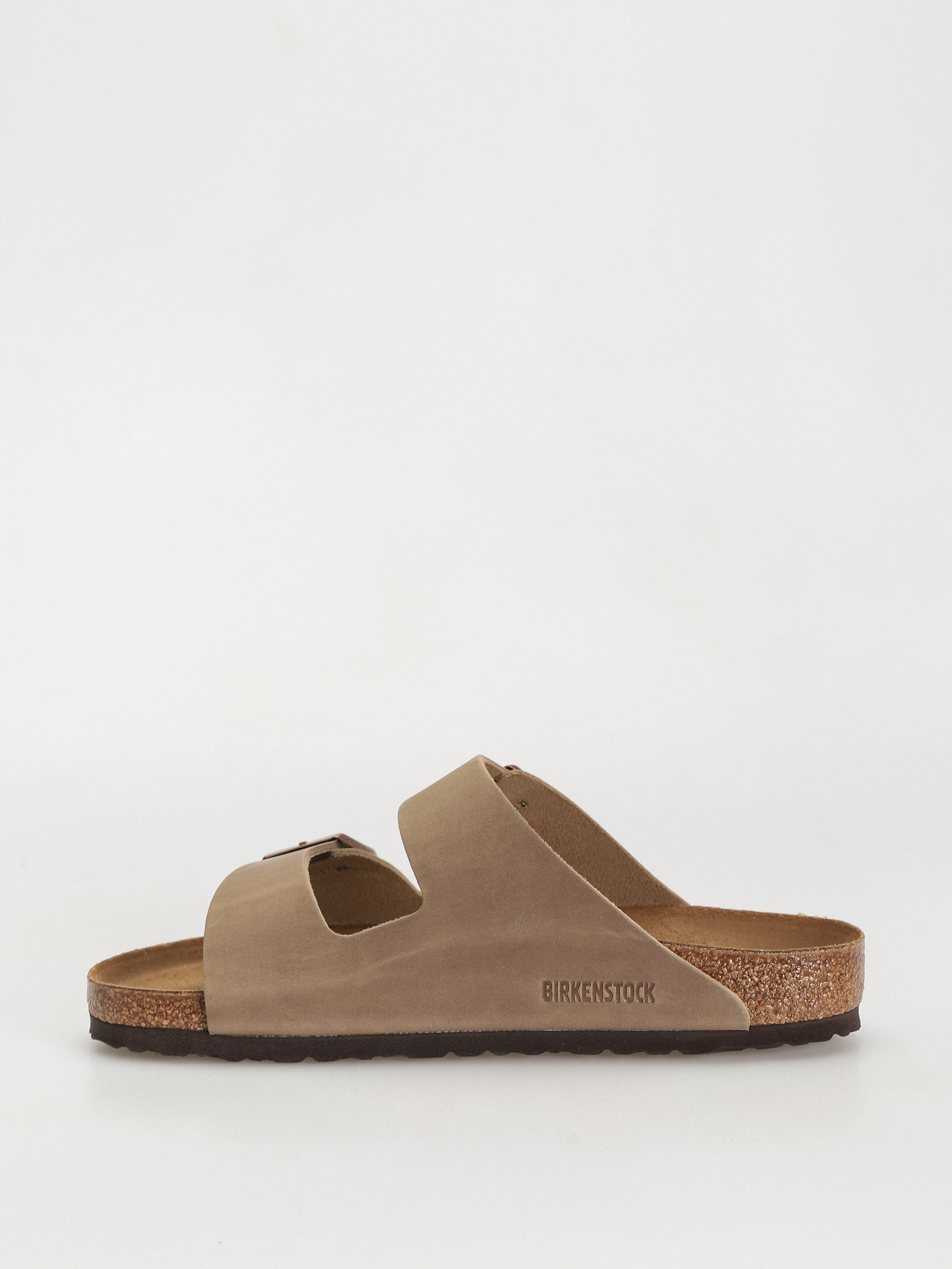 Birkenstock Arizona Oiled Leather Regular Flip-flops brown