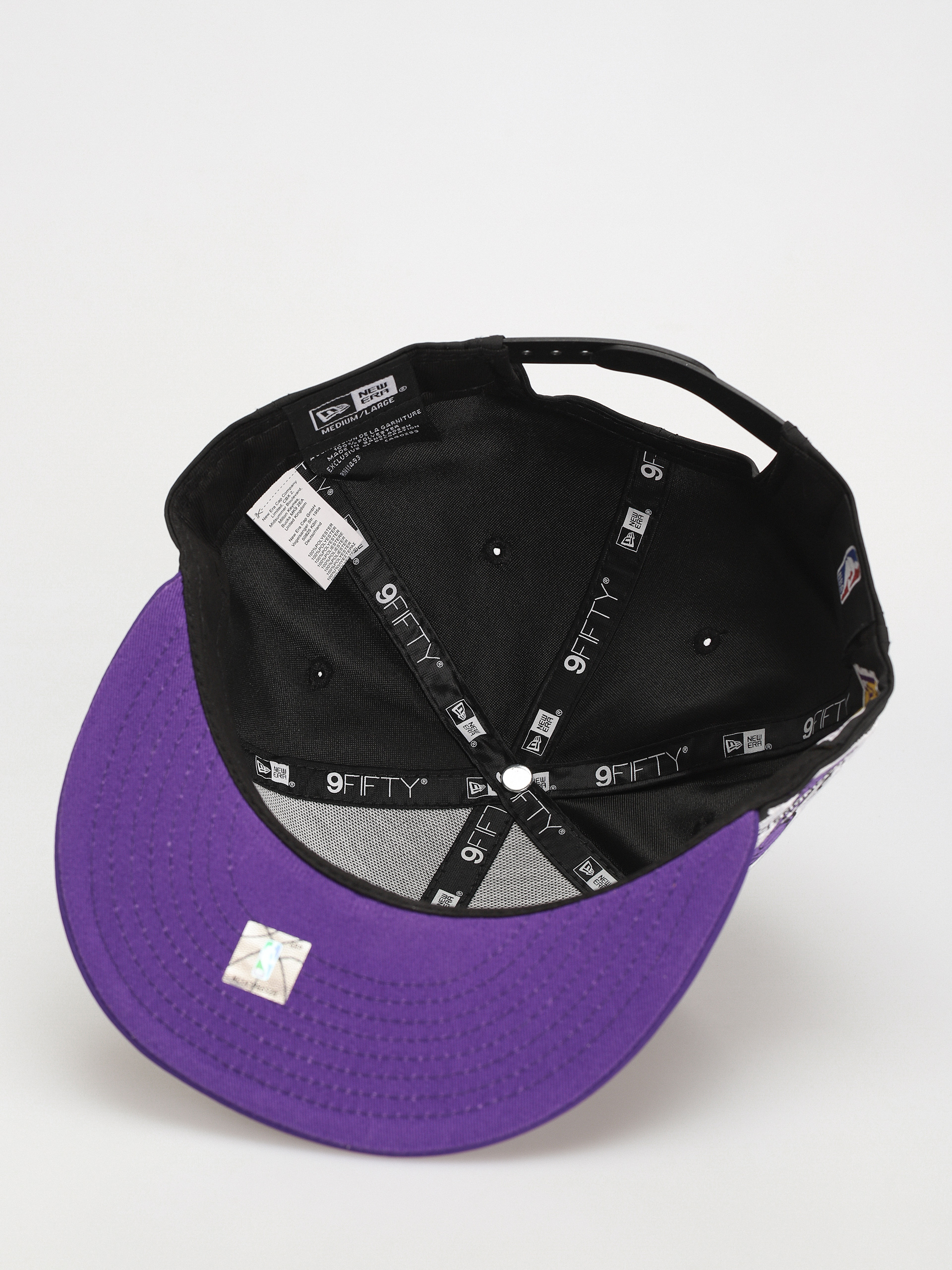 New Era Infill 9Fifty Los Angeles Lakers Cap (black/purple)