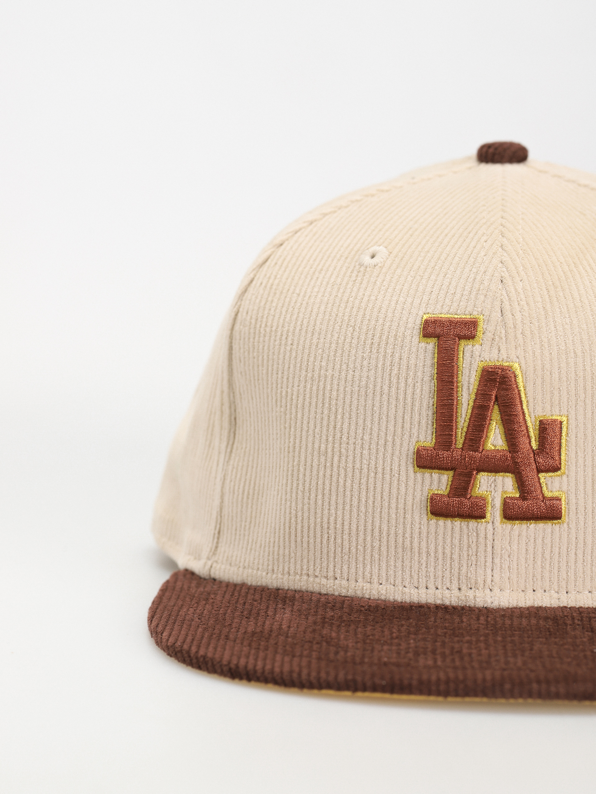 New Era Cord 59Fifty Los Angeles Dodgers Cap (brown/stone)