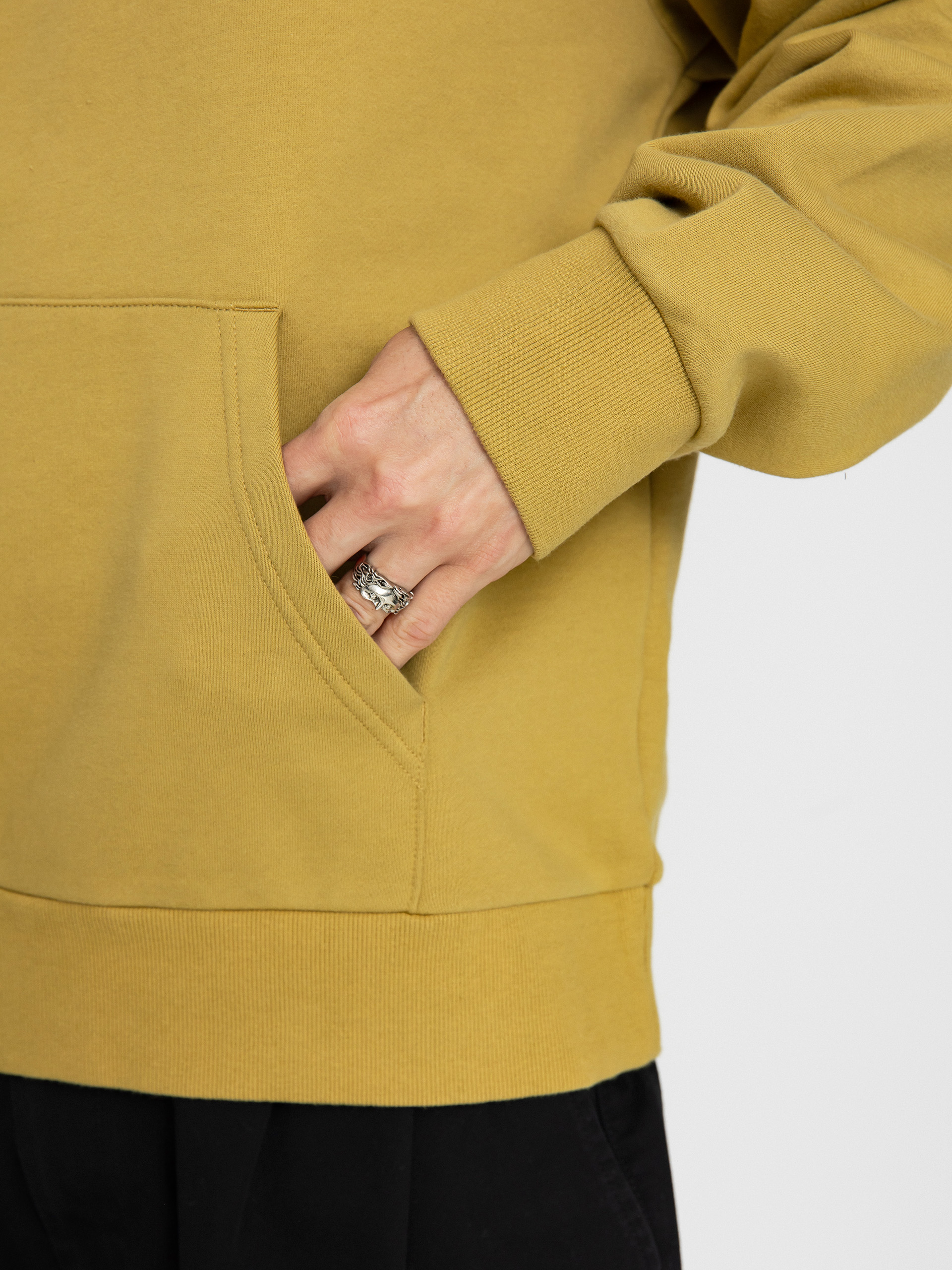 Carhartt WIP Script Embroidery HD Hoodie (agate/white)