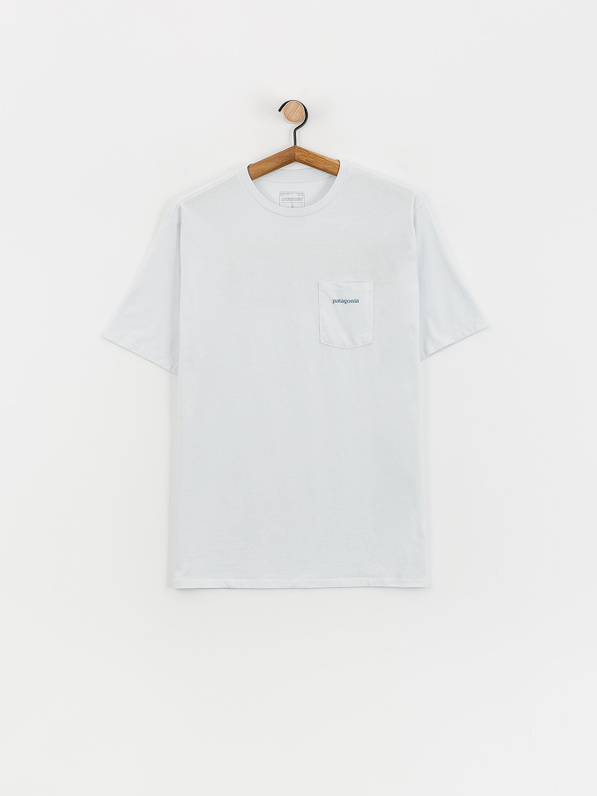 Patagonia Boardshort Logo Pocket Responsibili T-Shirt (white)