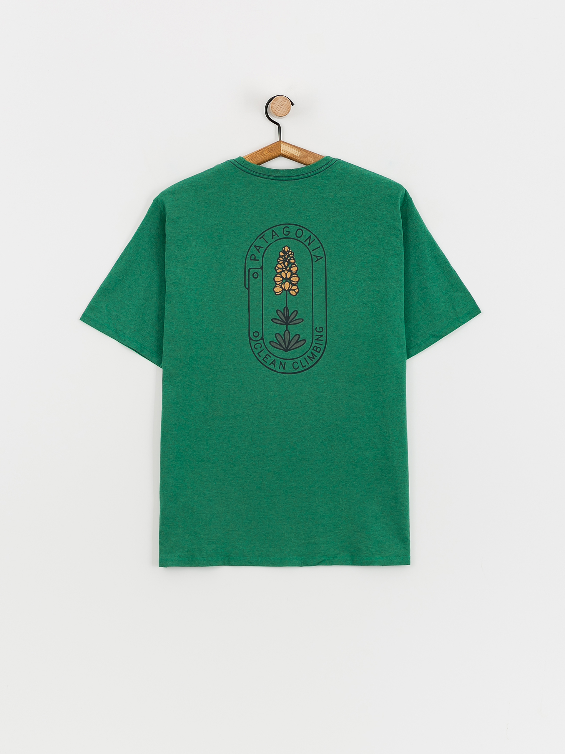 Patagonia Clean Climb Trade Responsibili T-Shirt (clean climb bloom gather green)