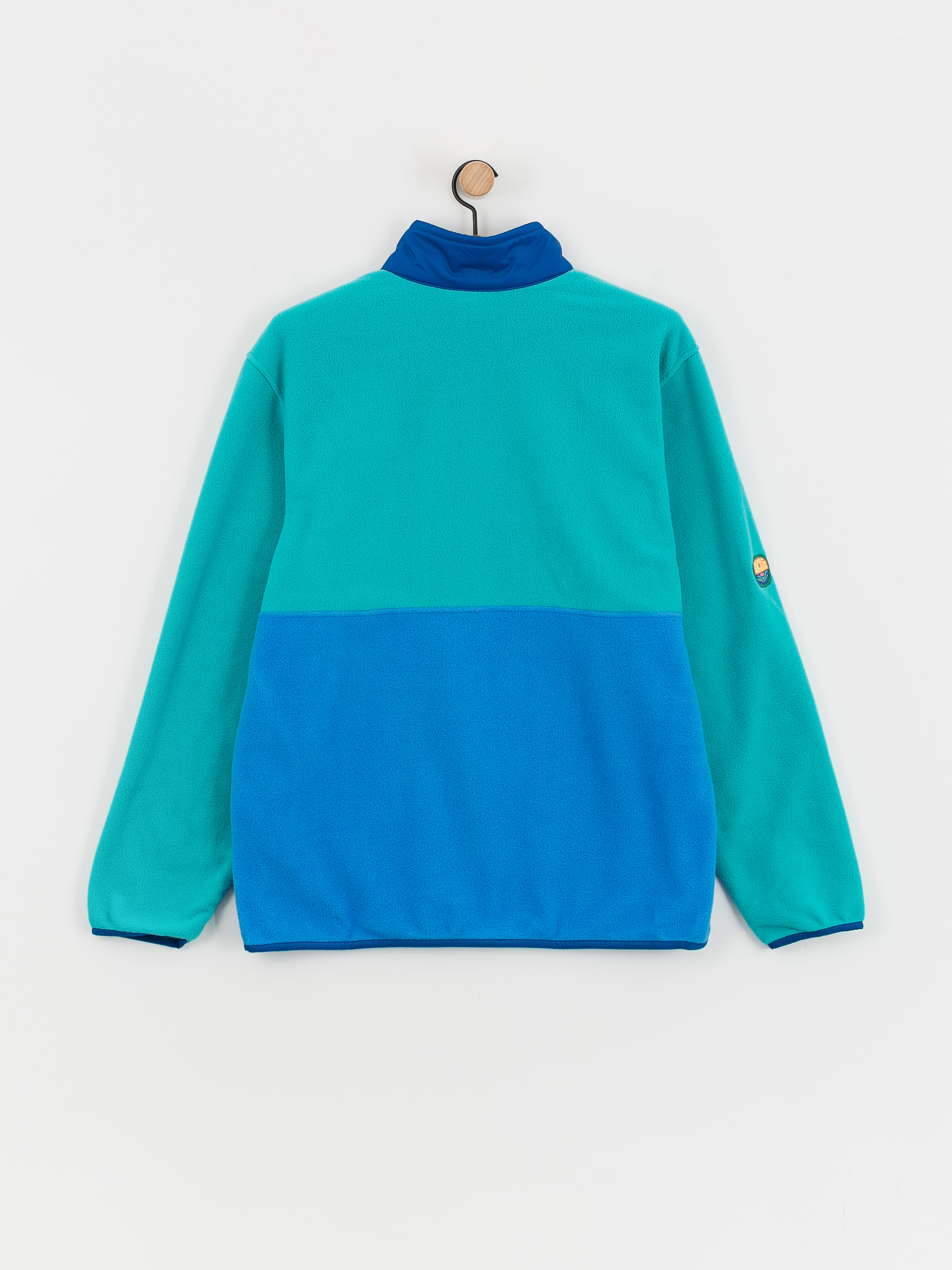 Mens Patagonia Microdini 1/2 Zip Fleece  (vessel blue)