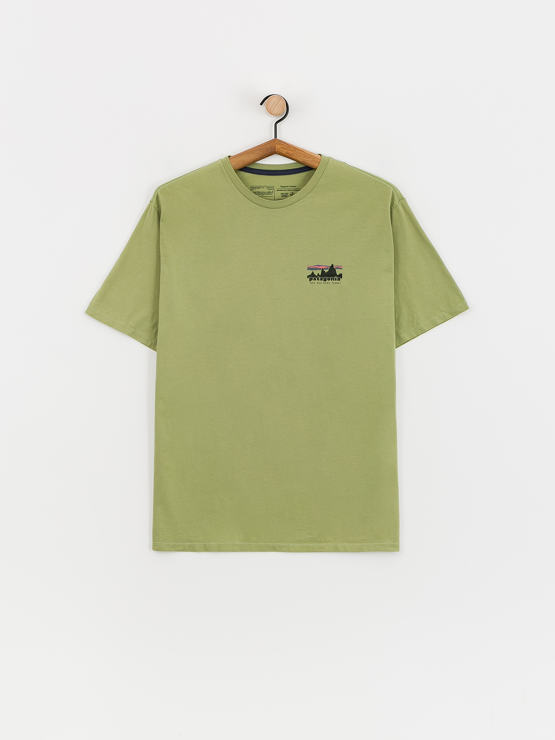 Patagonia 73 Skyline Organic T-Shirt (buckhorn green)