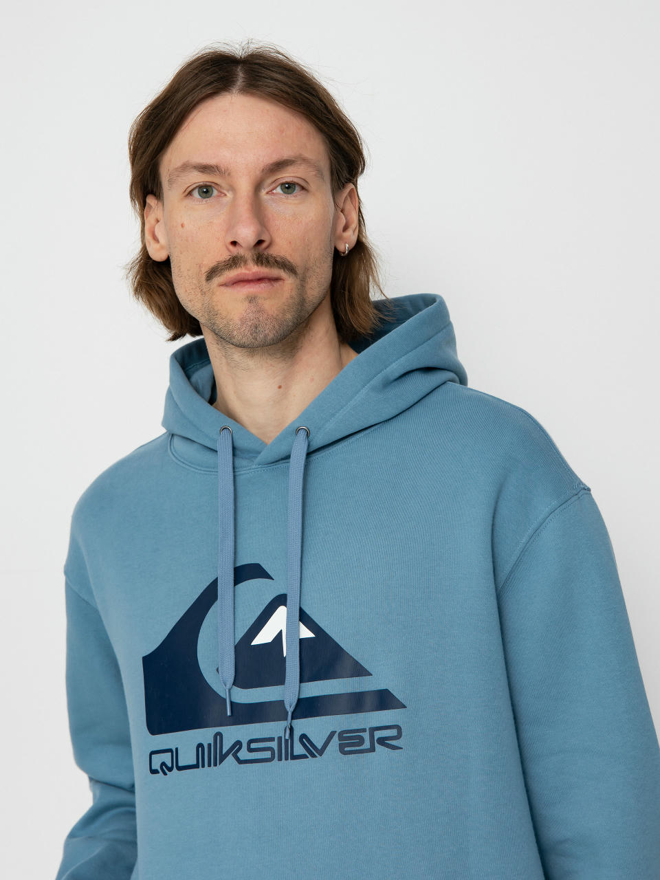 Quiksilver Big Logo HD Hoodie (blue shadow)