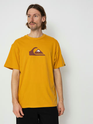 Quiksilver Comp Logo T-Shirt (mustard)