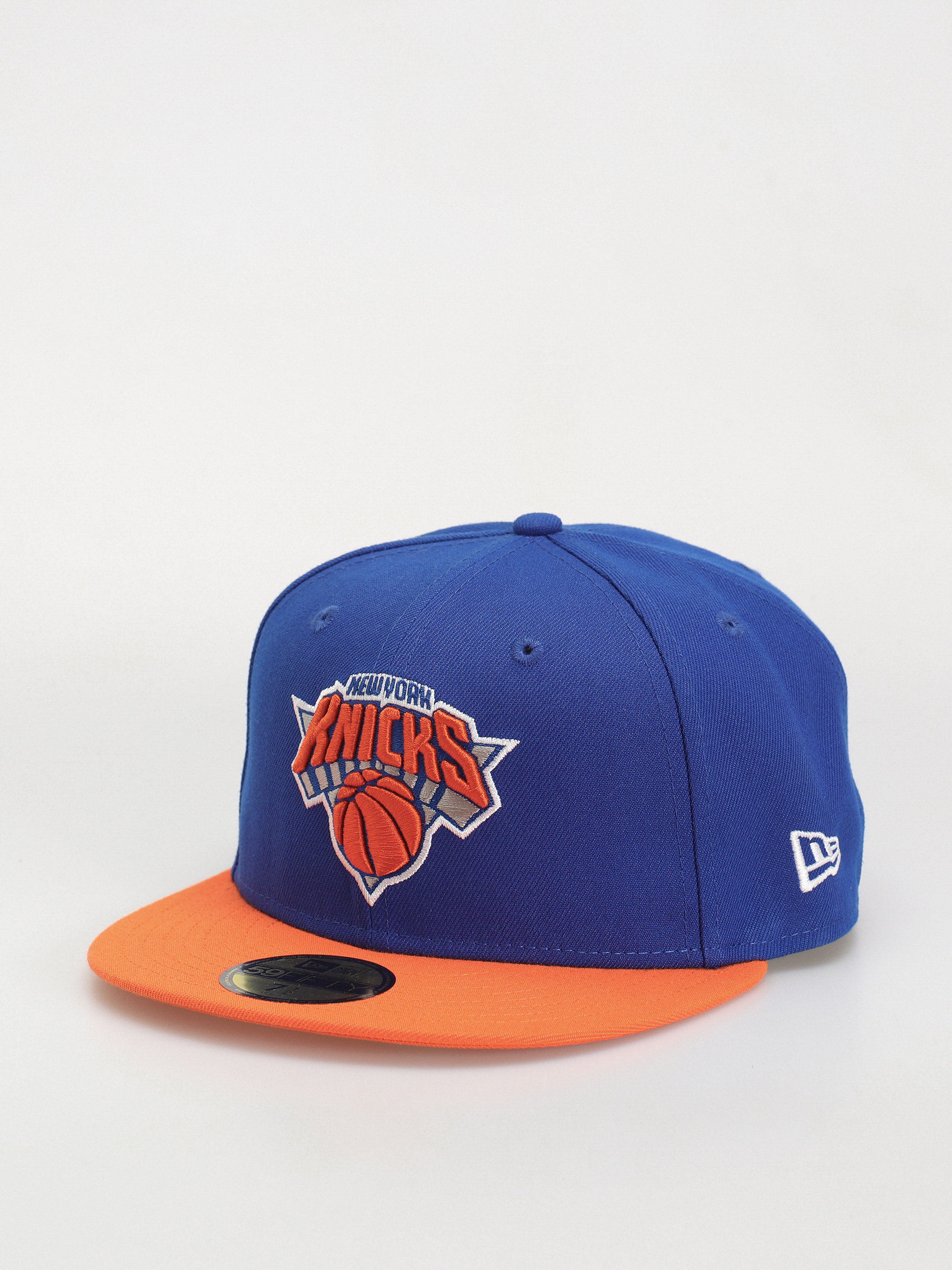 New Era NBA Essential 59Fifty New York Knicks Cap (navy/orange)