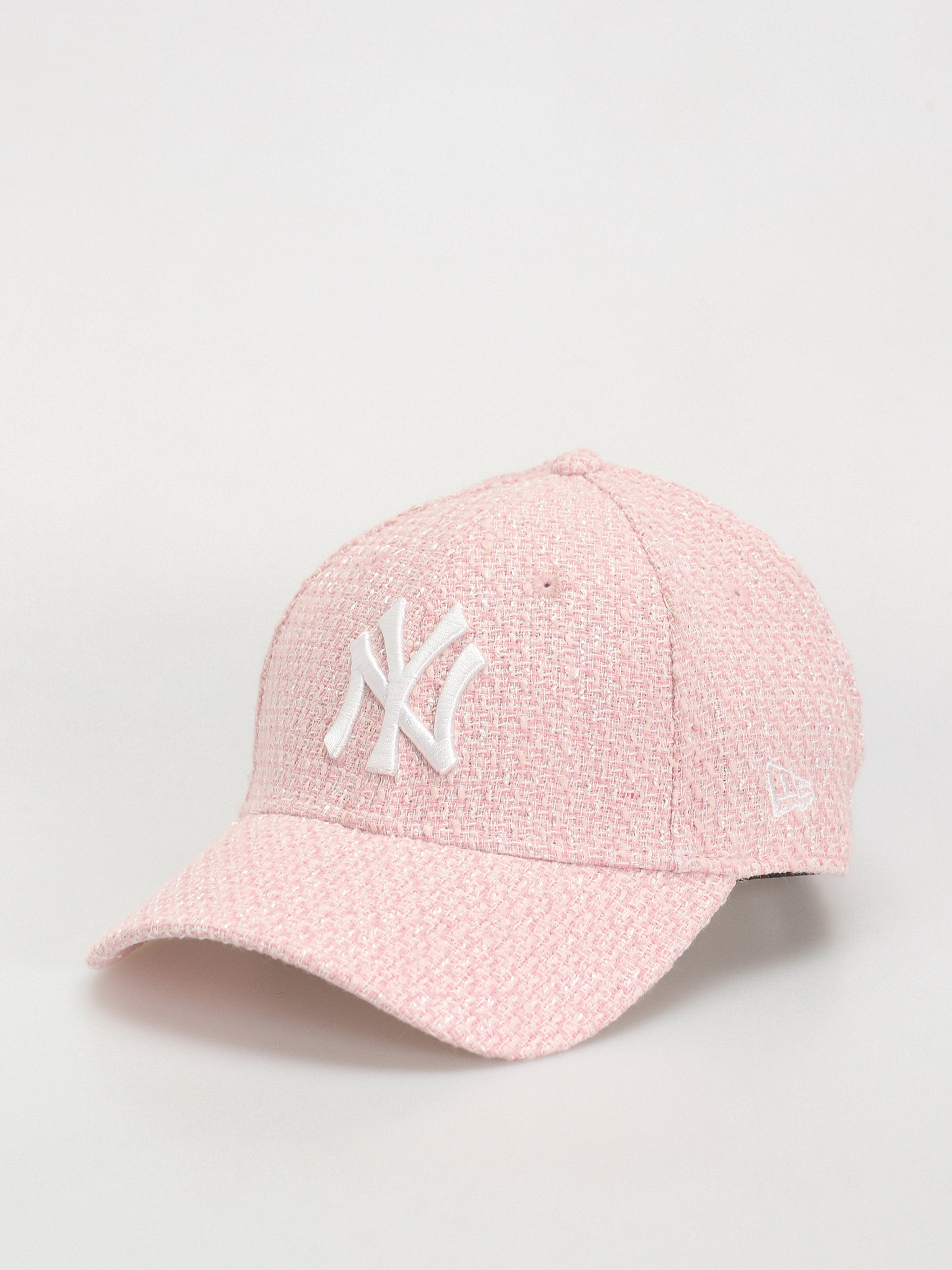 【New Era】9FORTY Summer Tweed キャップ【在庫有】 New Era Summer Tweed 9Forty New York Yankees Wmn Cap - pink