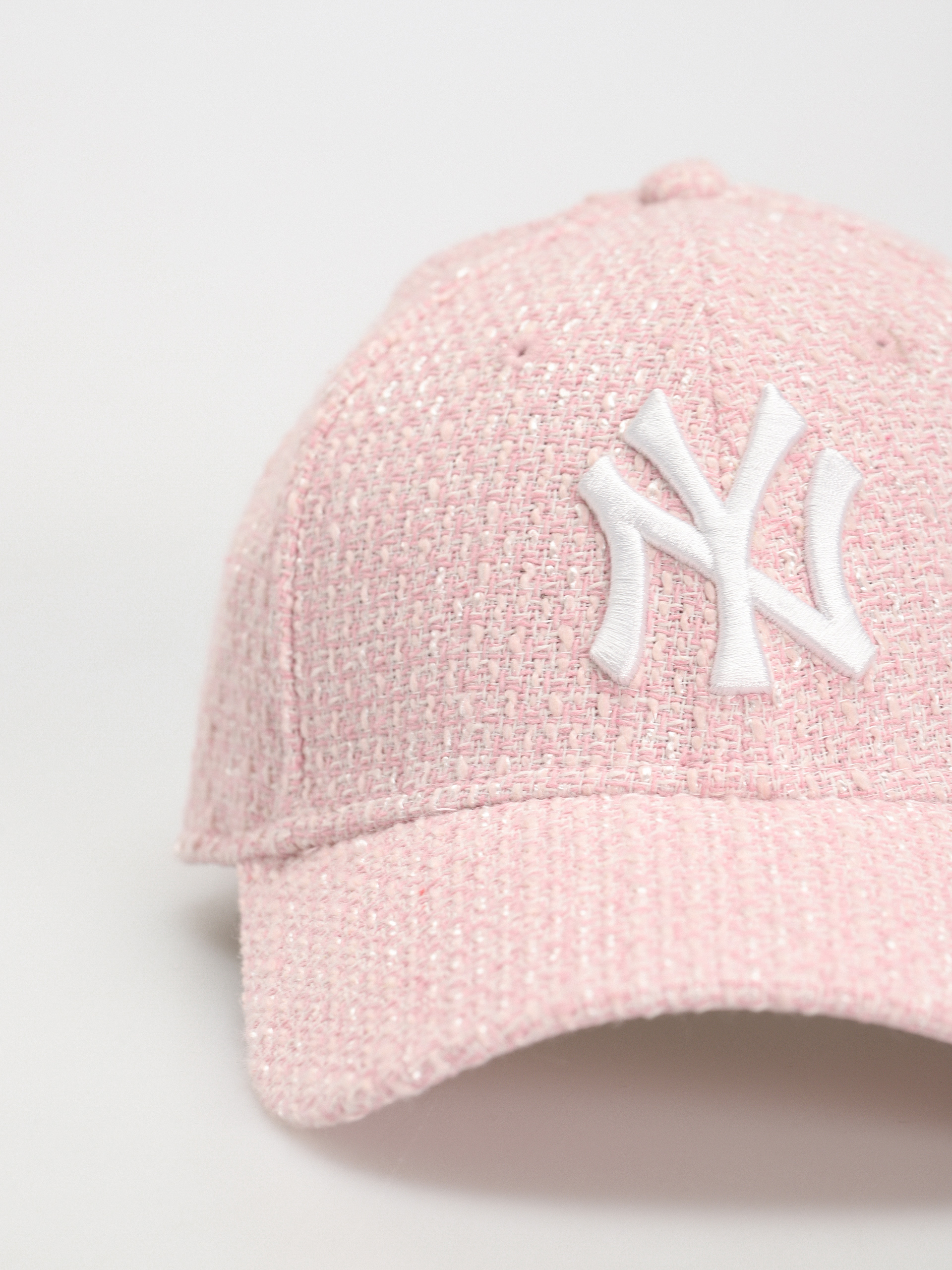 New Era Summer Tweed 9Forty New York Yankees Wmn Cap - pink (pink