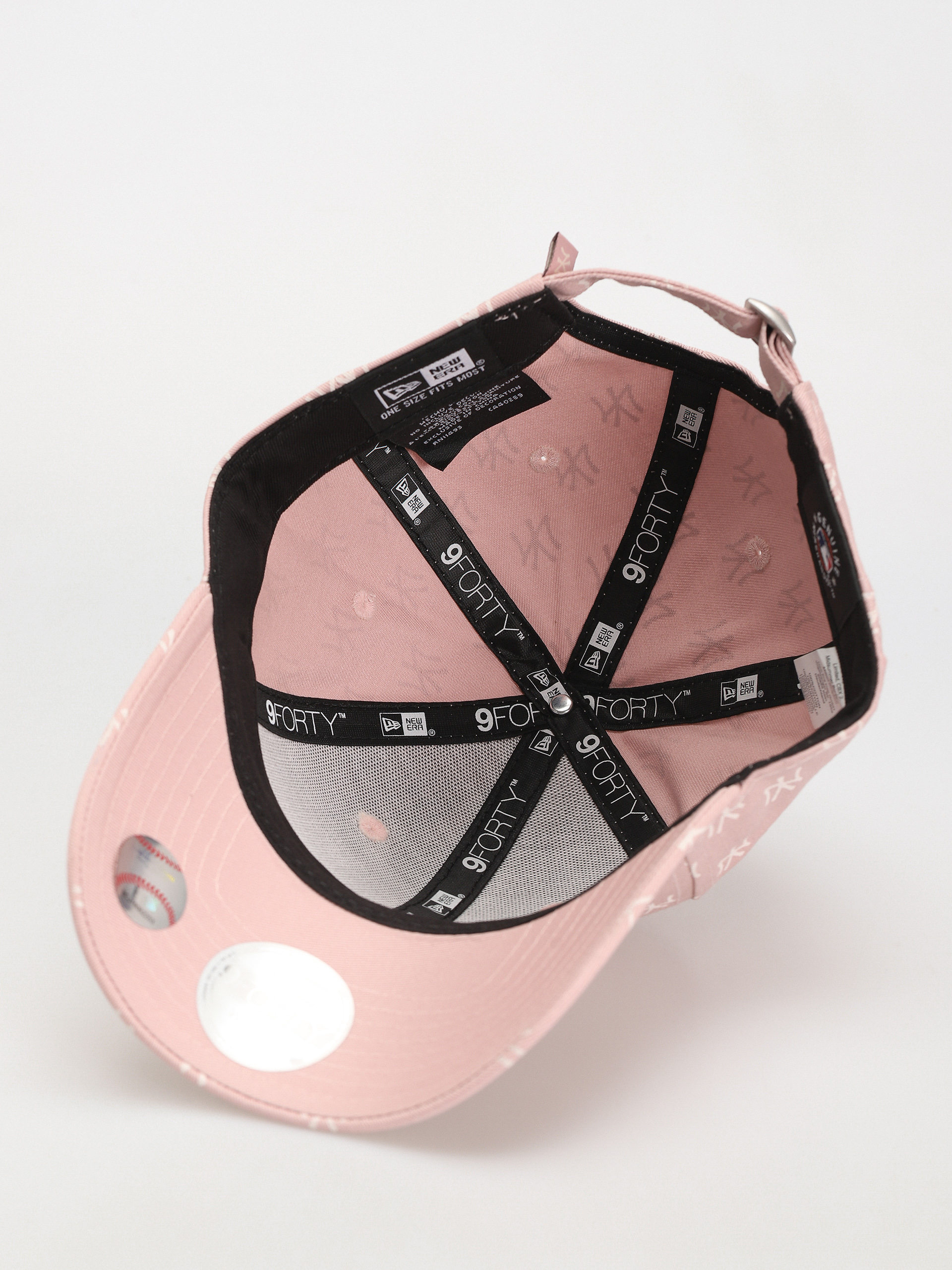 大人気![NEW ERA]海外限定 Monogram 9Forty キャップ pink New Era Monogram 9Forty New York Yankees Wmn Cap - pink (pink)