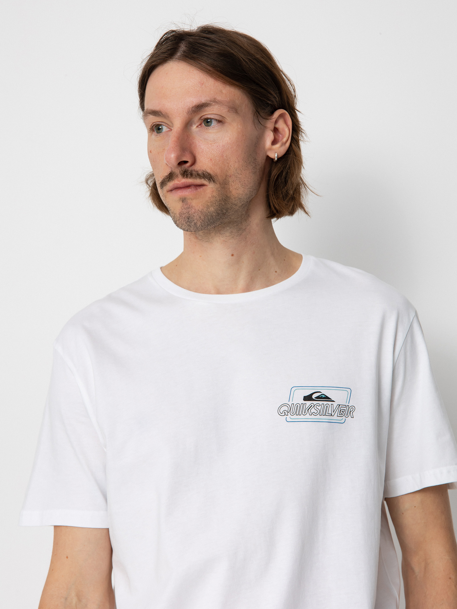 Quiksilver Line By Line T-Shirt (white)