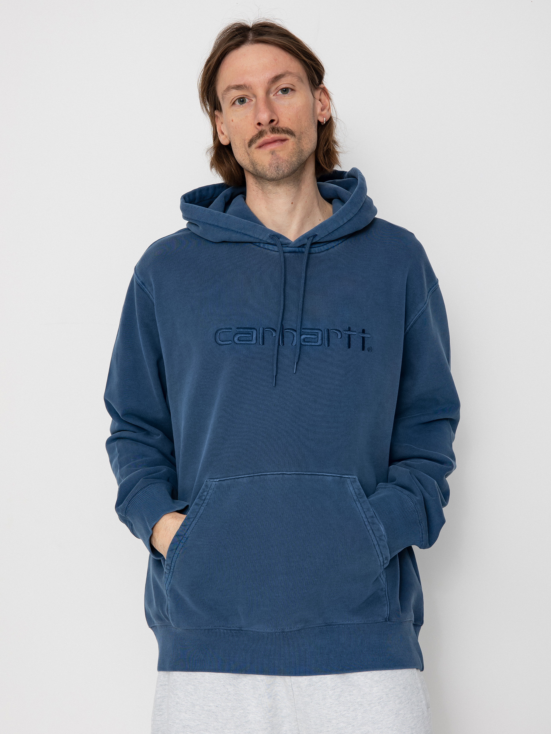 Carhartt WIP Duster HD Hoodie - navy blue (elder)