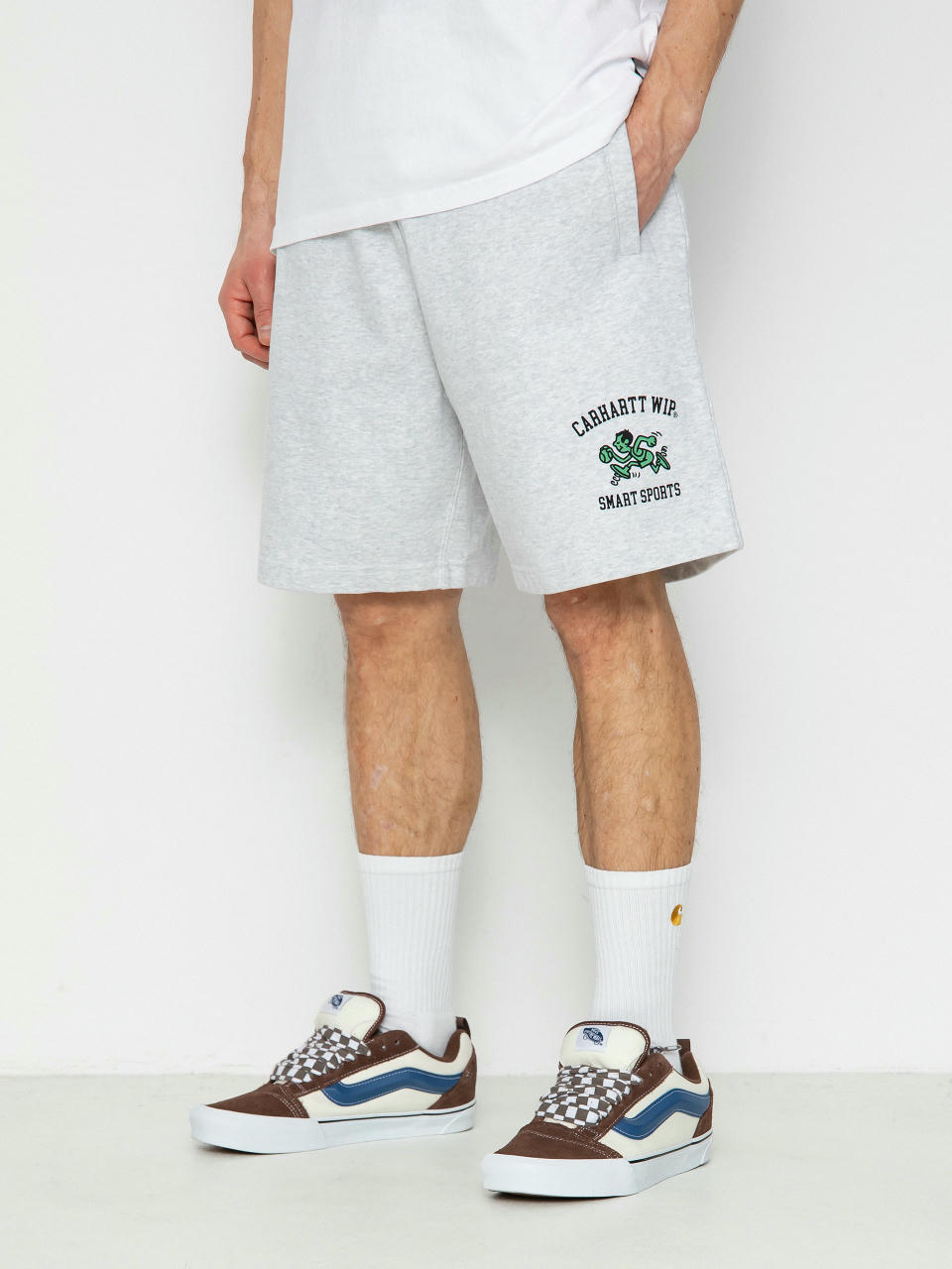 Carhartt WIP Smart Sports Shorts (ash heather)