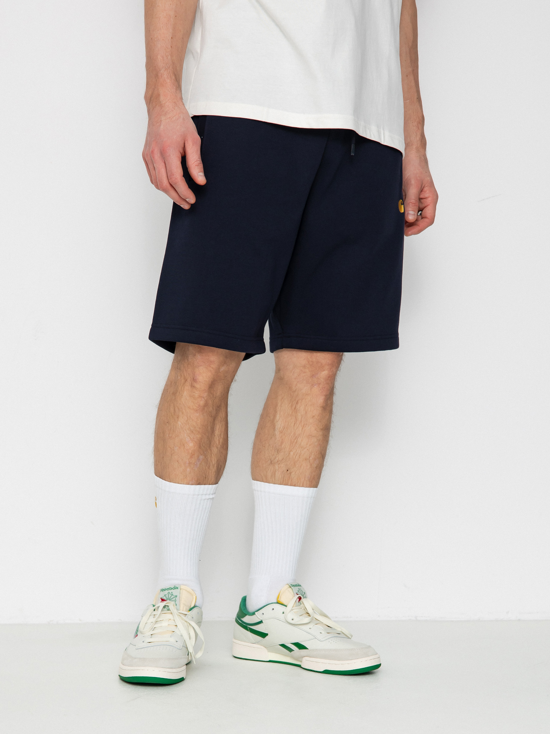 Carhartt WIP Shorts Chase (dark navy/gold)