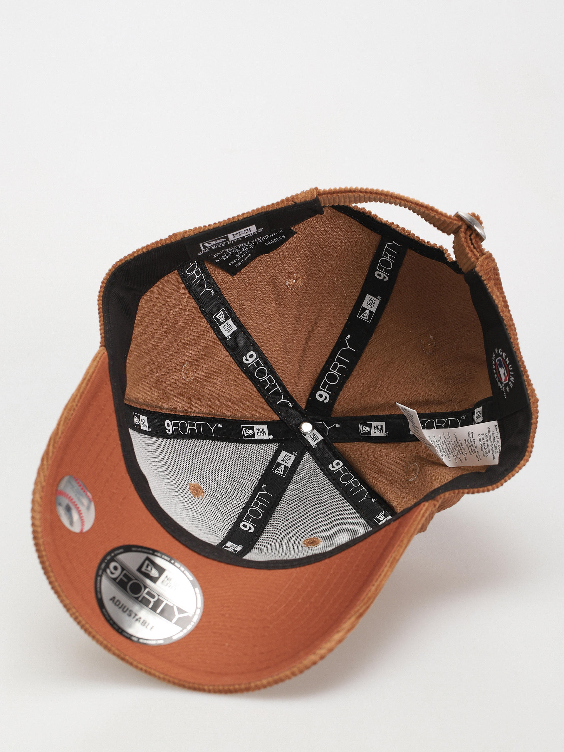 New Era Cord 9Forty New York Yankees Cap (brown)