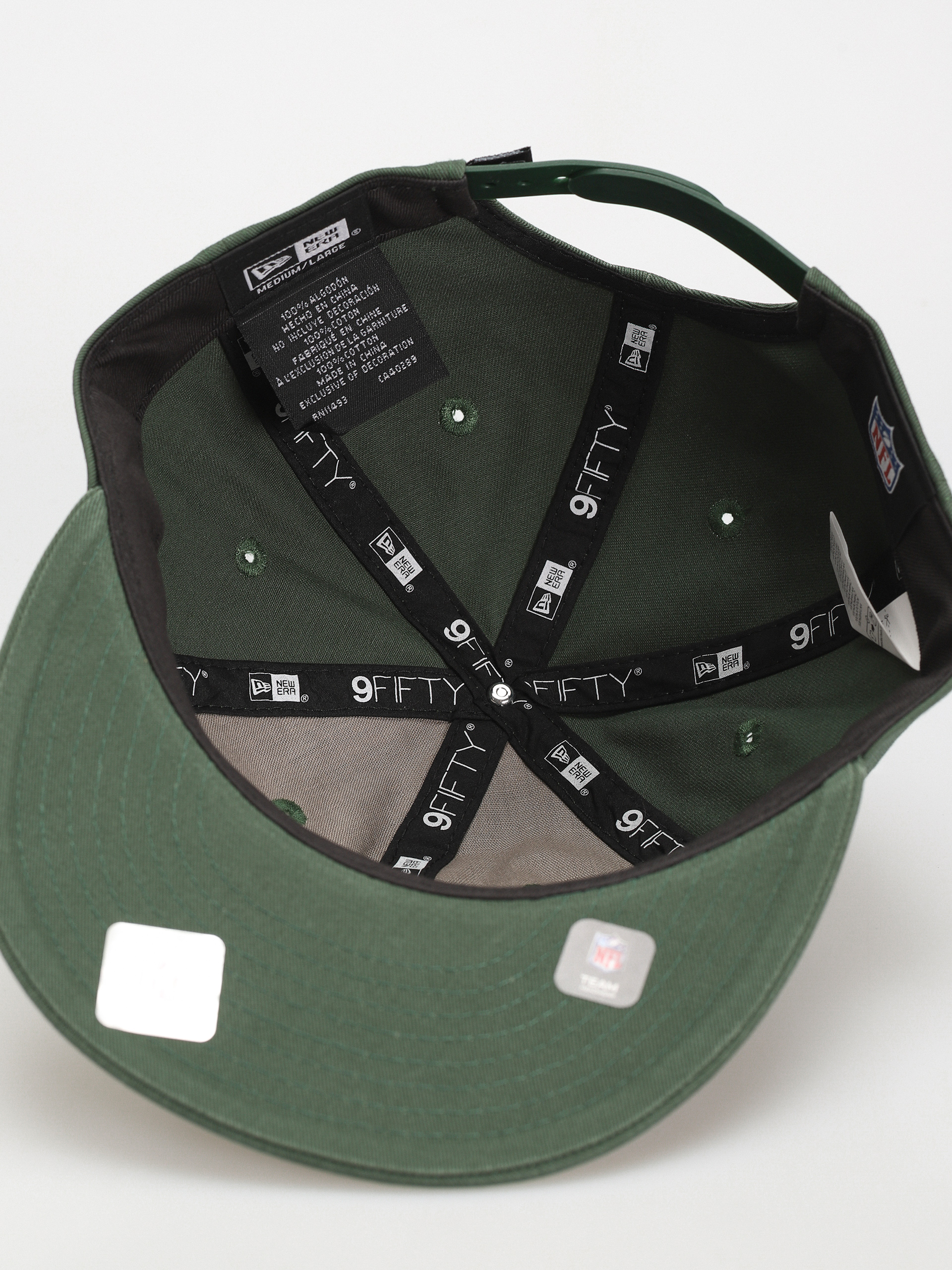 New Era NFL Retro 9Fifty RC Green Bay Packers Cap (dark green)