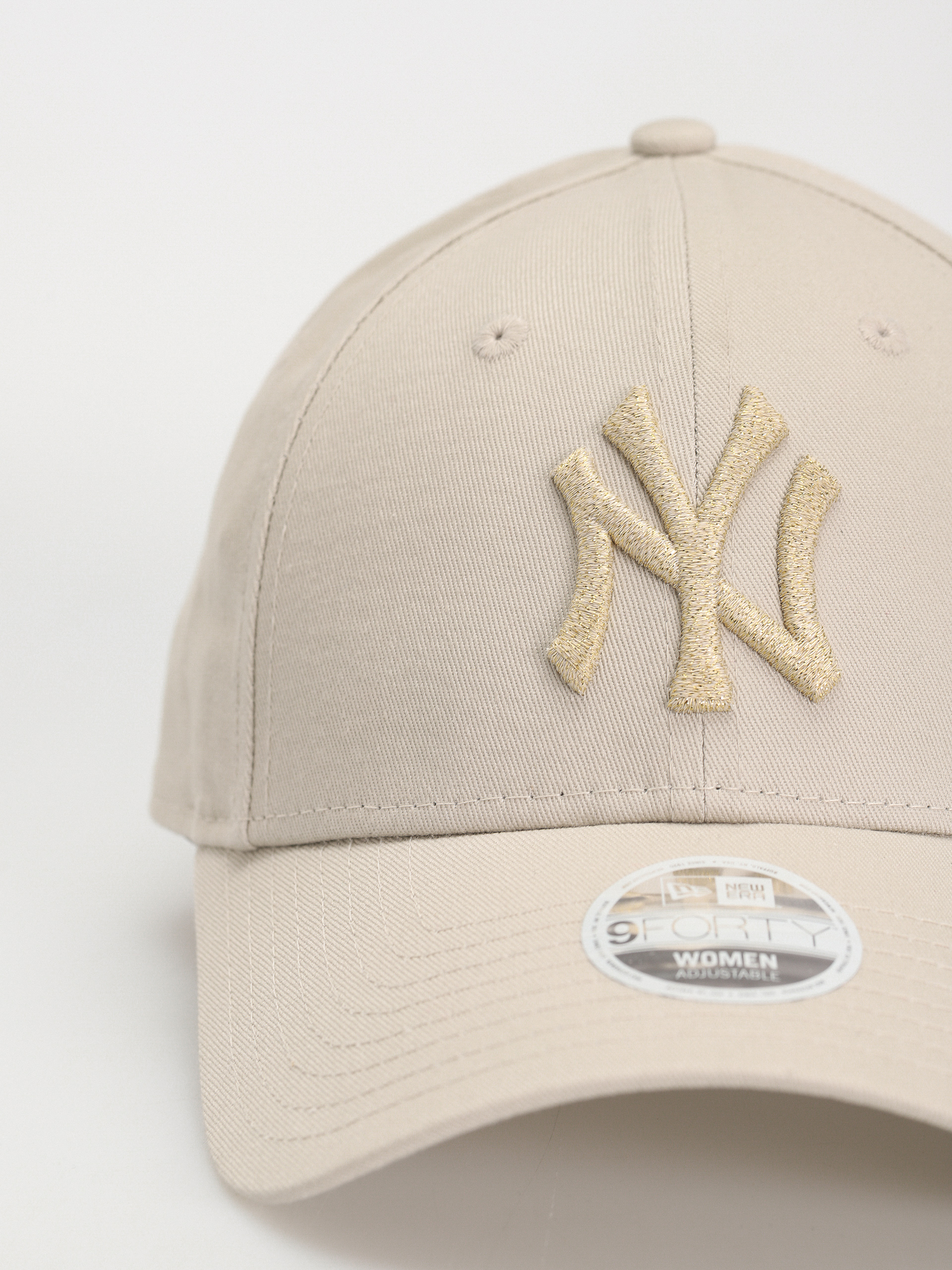 New Era Cap Metallic Logo 9Forty New York Yankees Wmn (stone/gold)