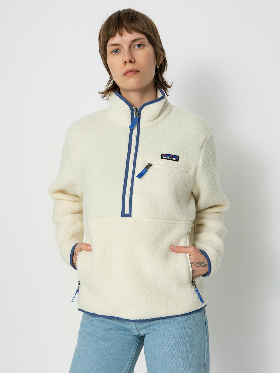 Patagonia Retro Pile Marsupial Wmn Fleece  (natural)