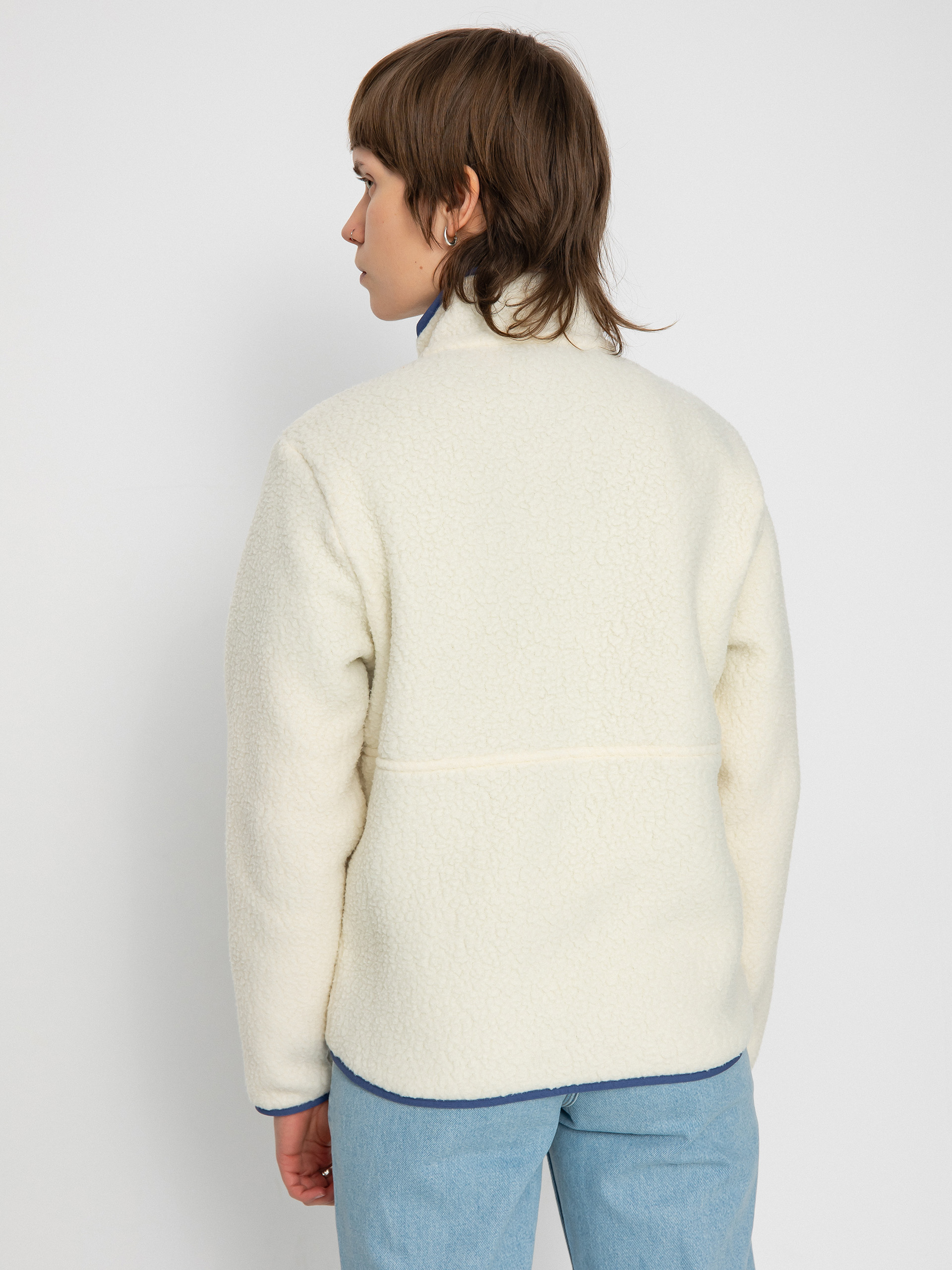 Womens Patagonia Retro Pile Marsupial Fleece  (natural)