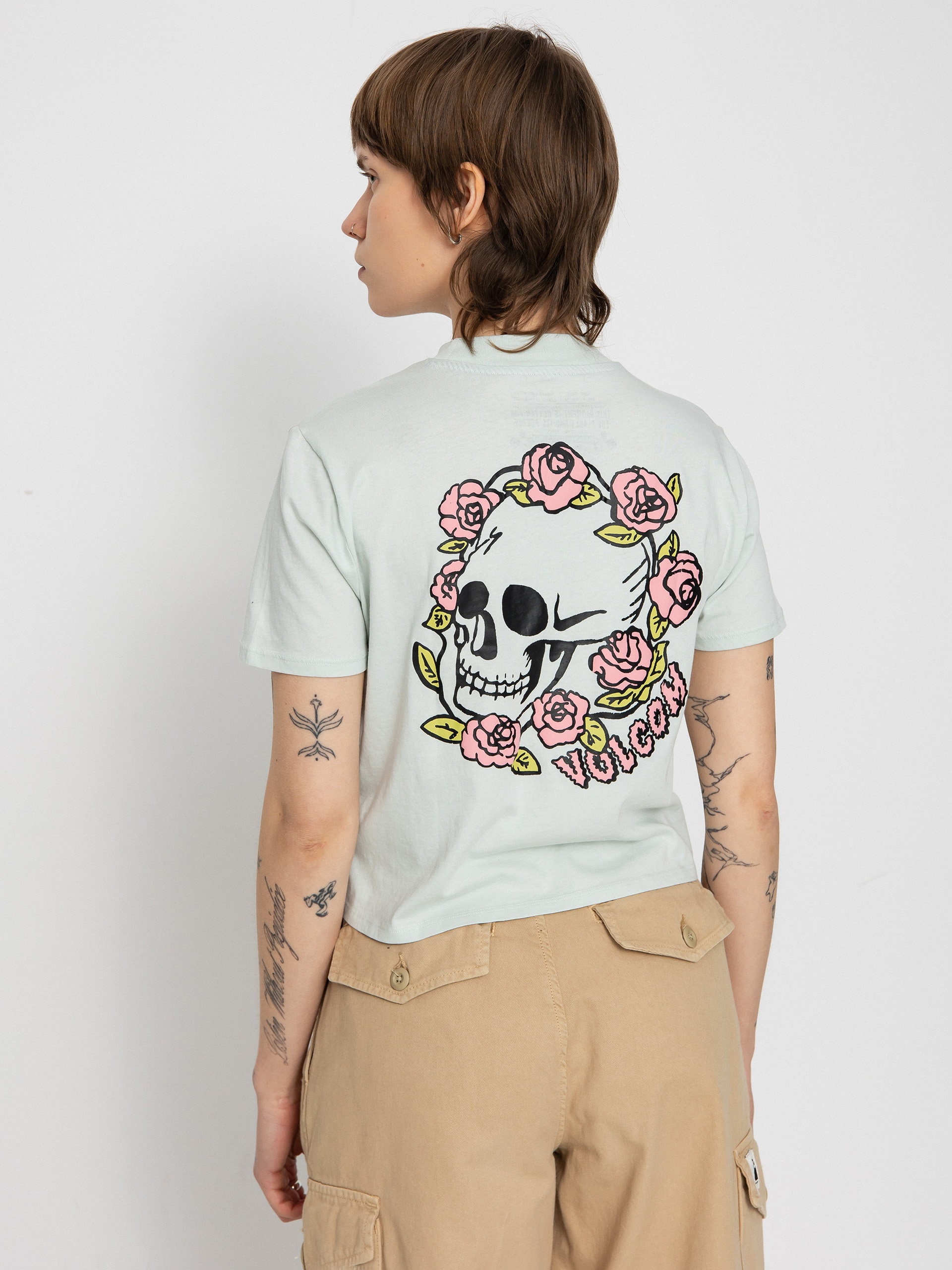 Volcom Pocket Dial Wmn T-Shirt - blue (chlorine)