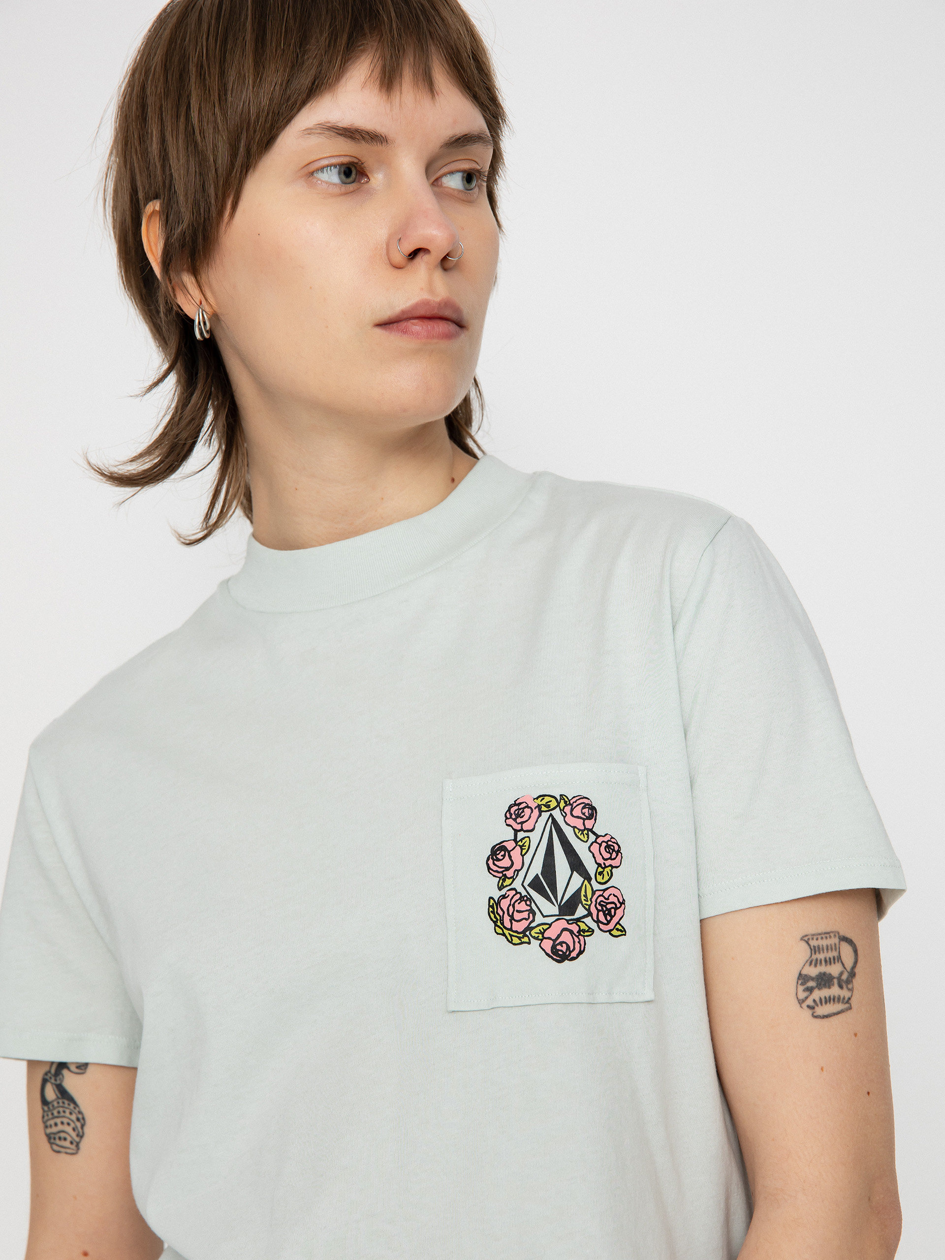 Volcom Pocket Dial Wmn T-Shirt (chlorine)