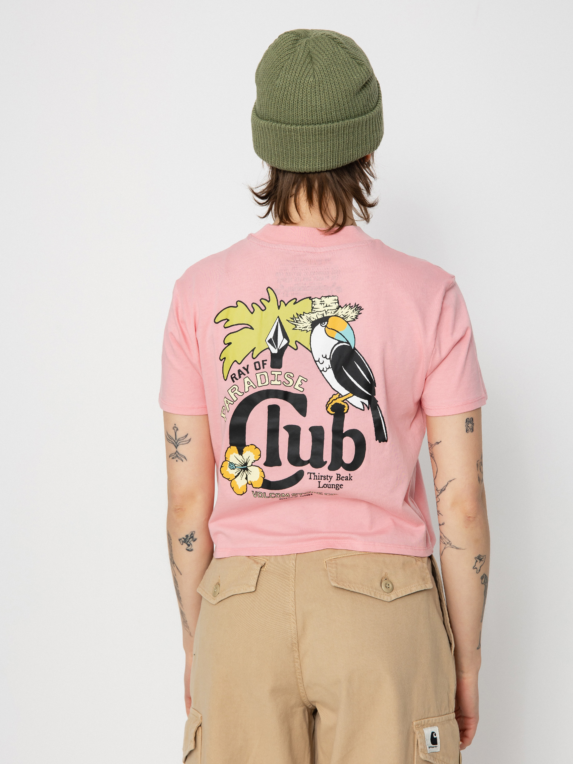 Volcom Pocket Dial Wmn T-Shirt - blue (chlorine)