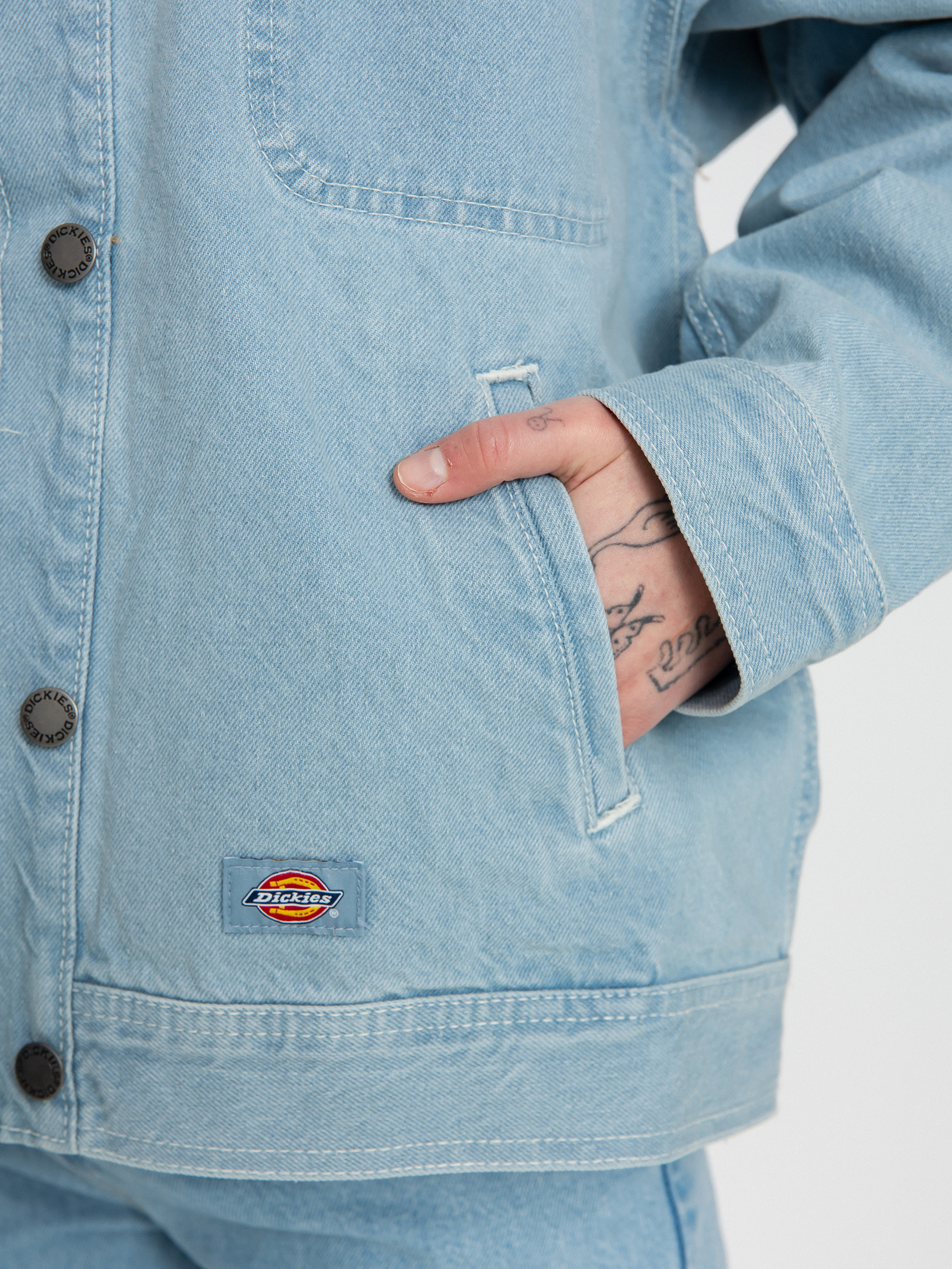 Dickies Herndon Wmn Jacke (vintage aged blue)