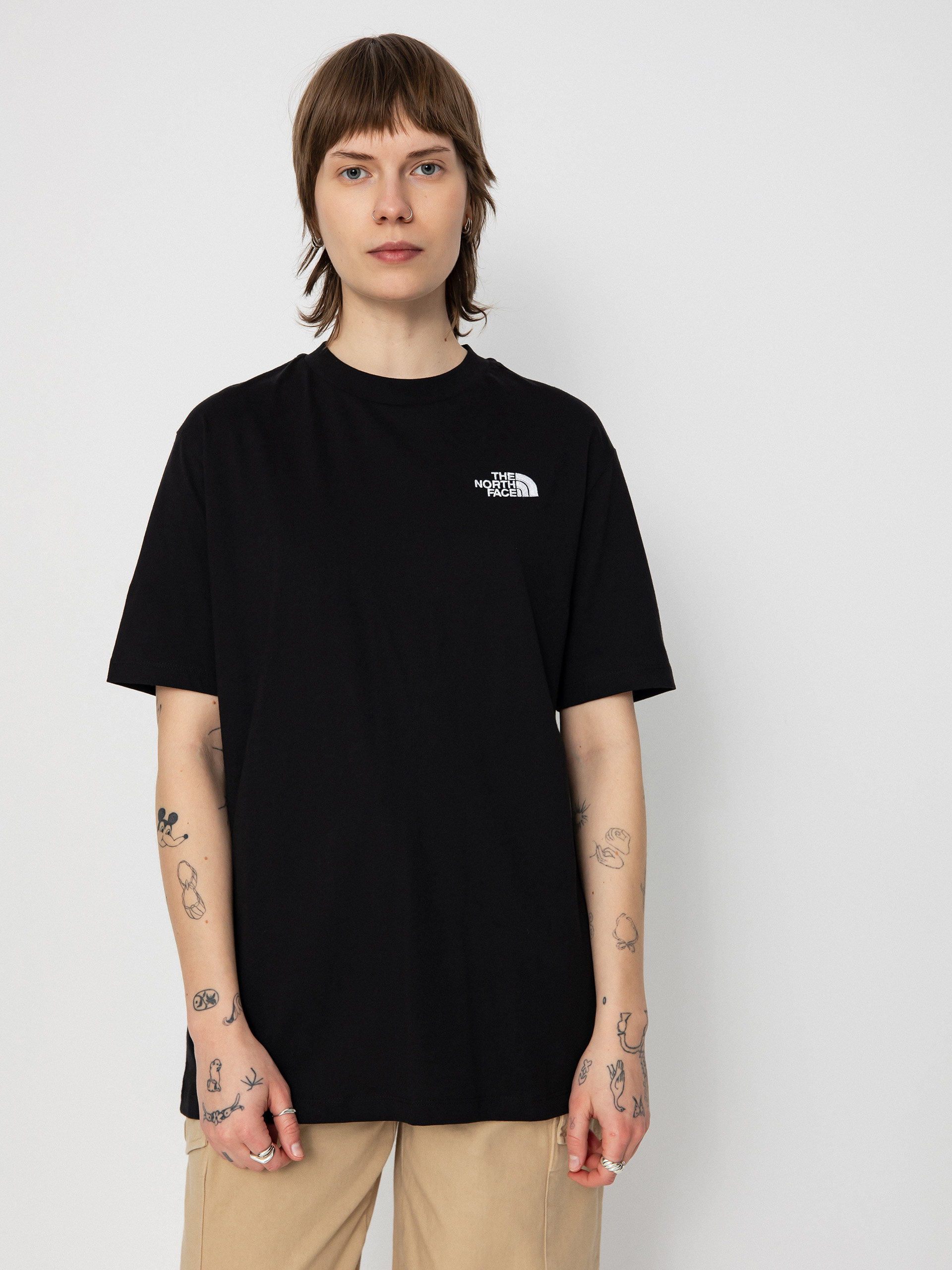 The North Face Essential Oversize Wmn T-Shirt - black (tnf black)