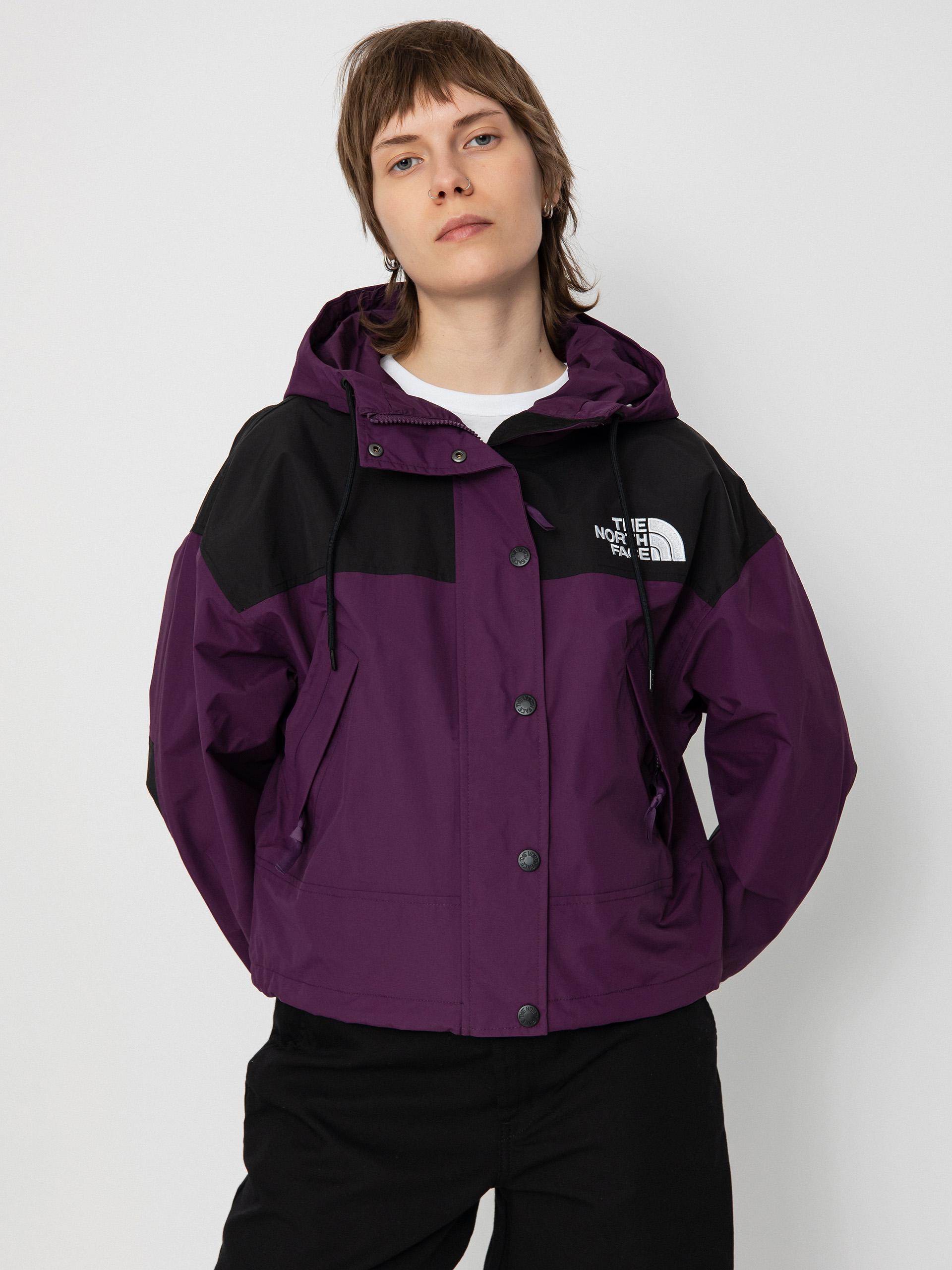Face Nuptse Jacke The North Face Jacke Schwarz Lila The North Face