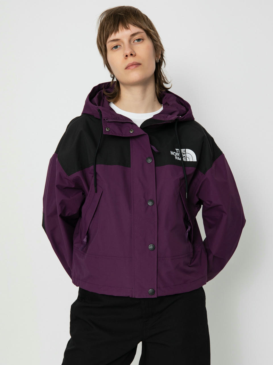 The North Face Jacke Reign On Wmn (blackcurrantprpl/tnfblack)