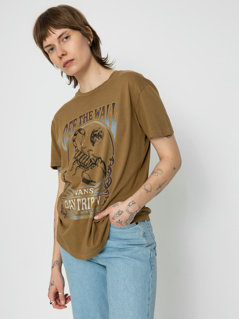 Vans Scorp Trip Bff Wmn T-Shirt (otter)