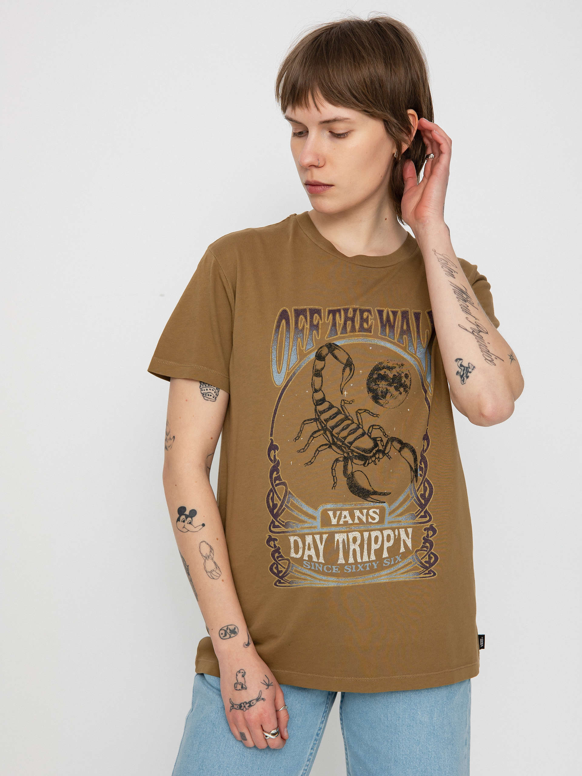 Vans Scorp Trip Bff Wmn T-Shirt (otter)
