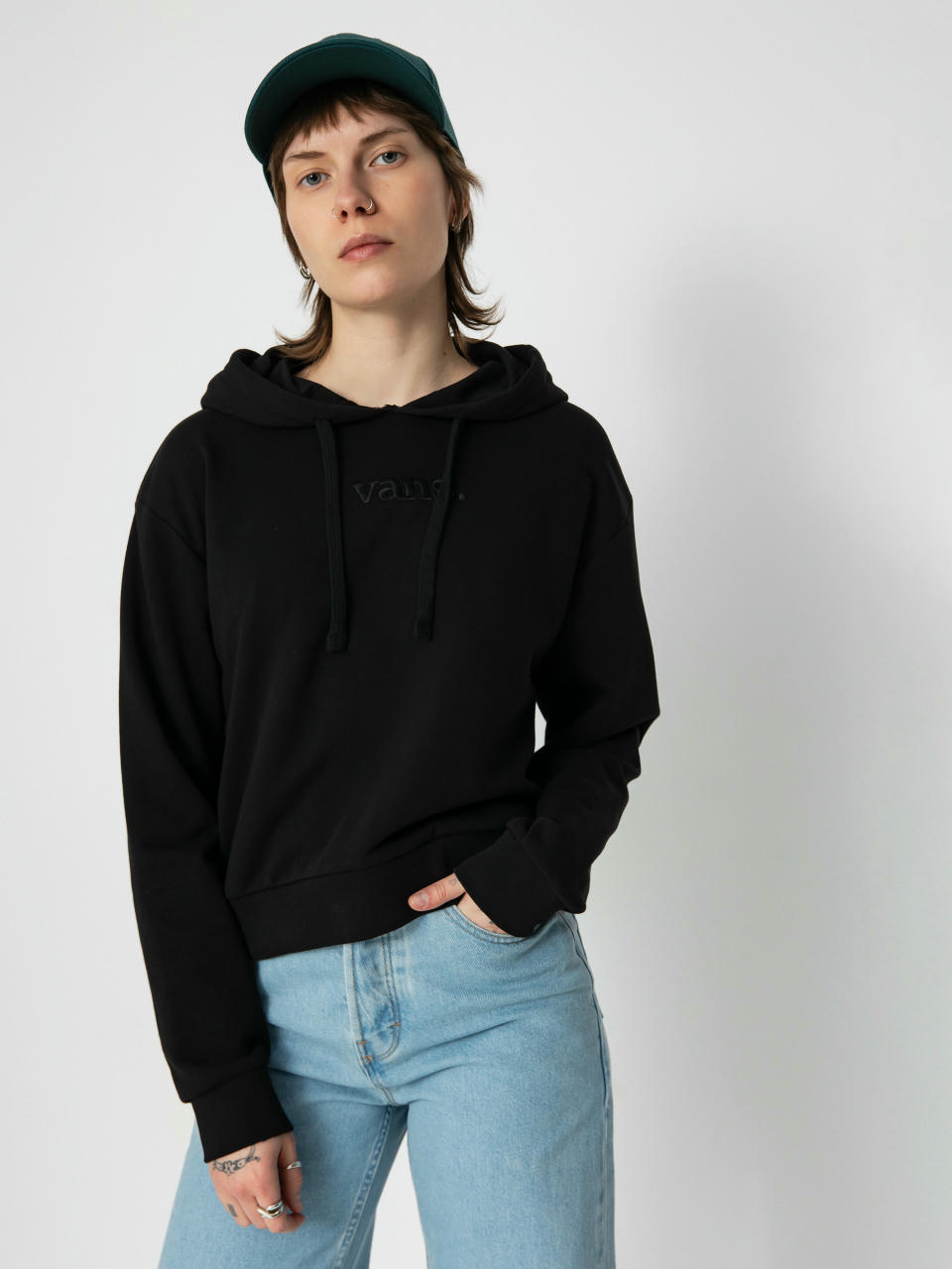 Vans W Essential Ft Rlx HD Wmn Hoodie (black)