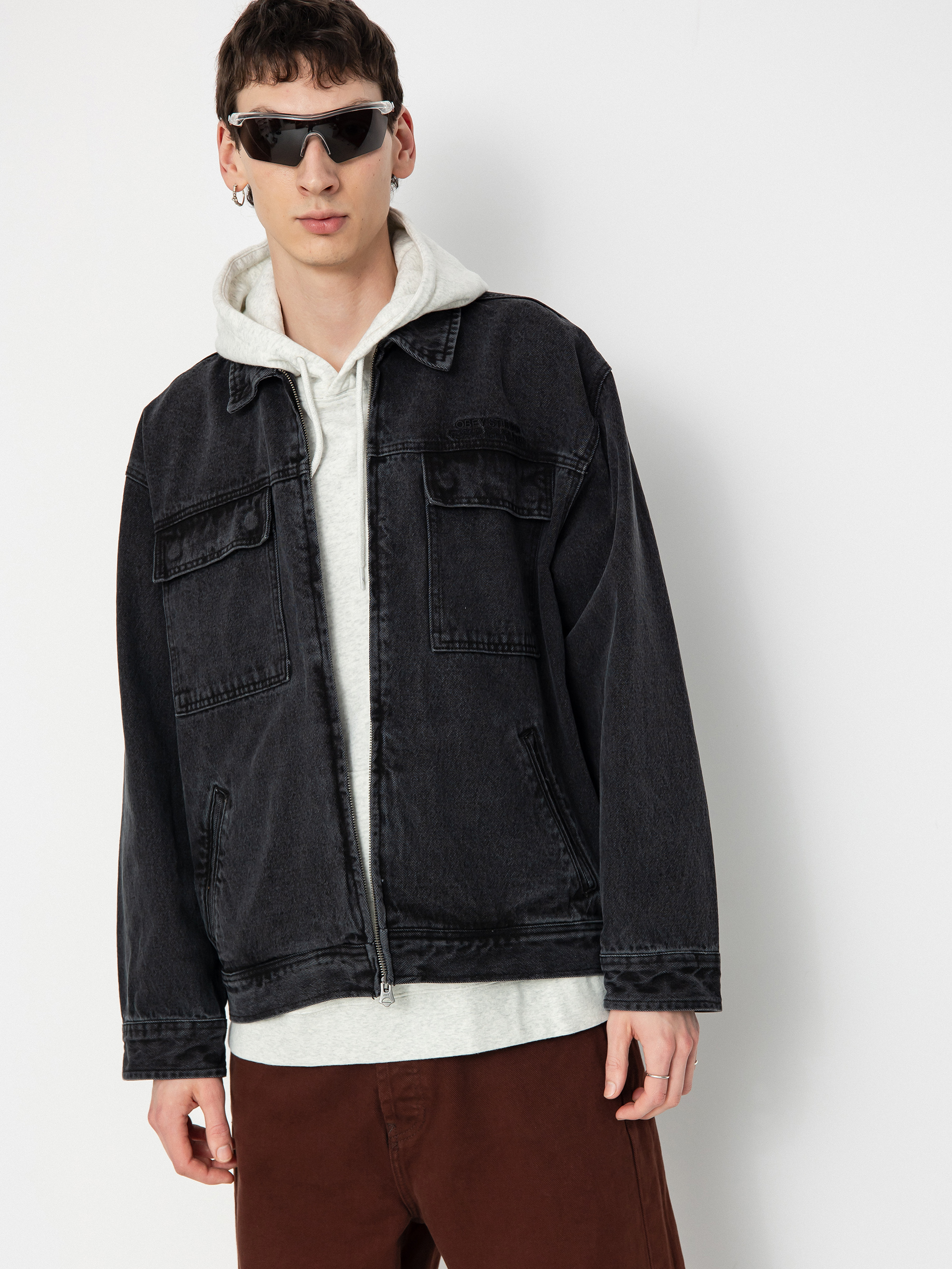OBEY Easton Jacket (faded black)