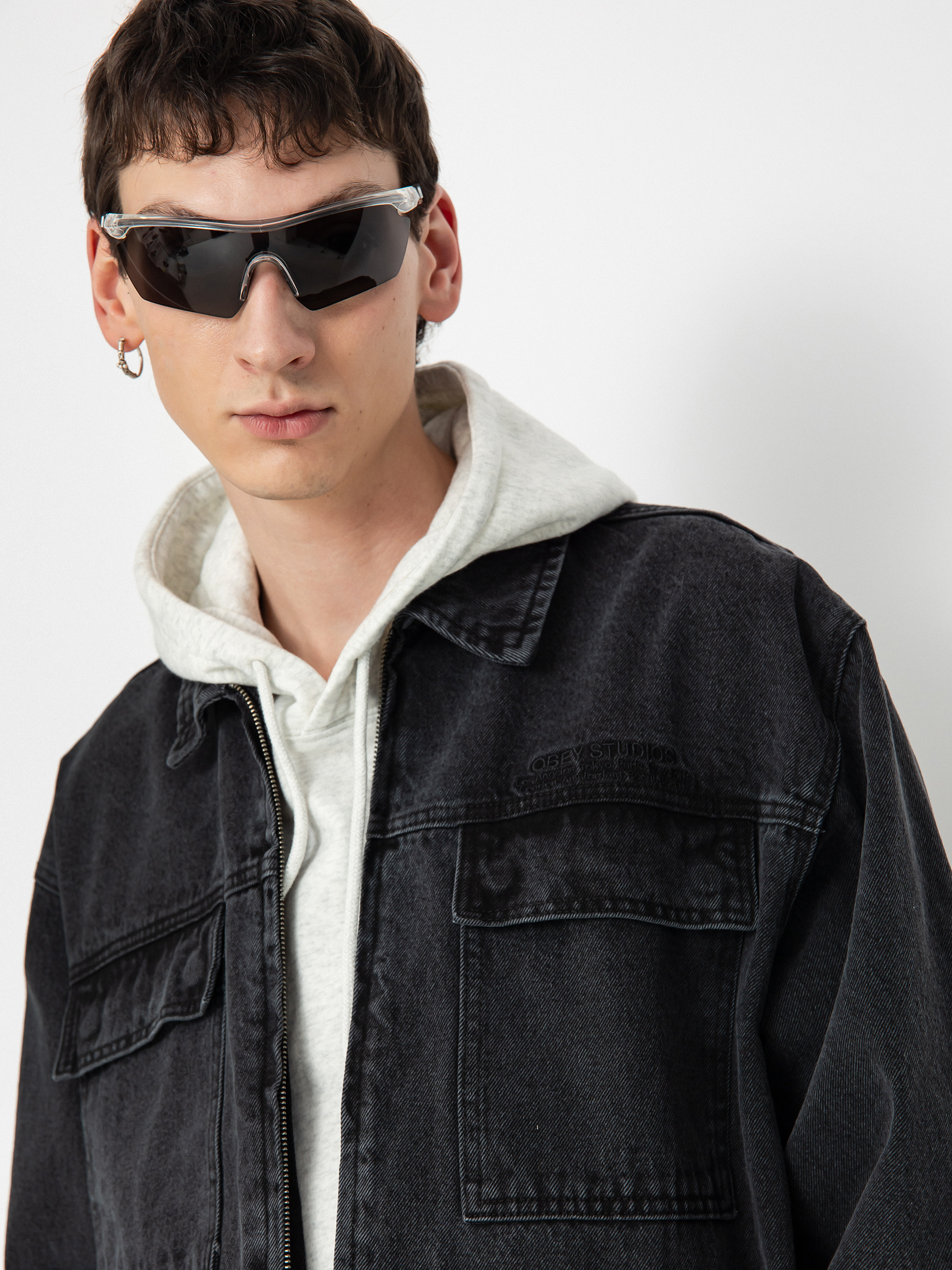 OBEY Easton Jacket (faded black)