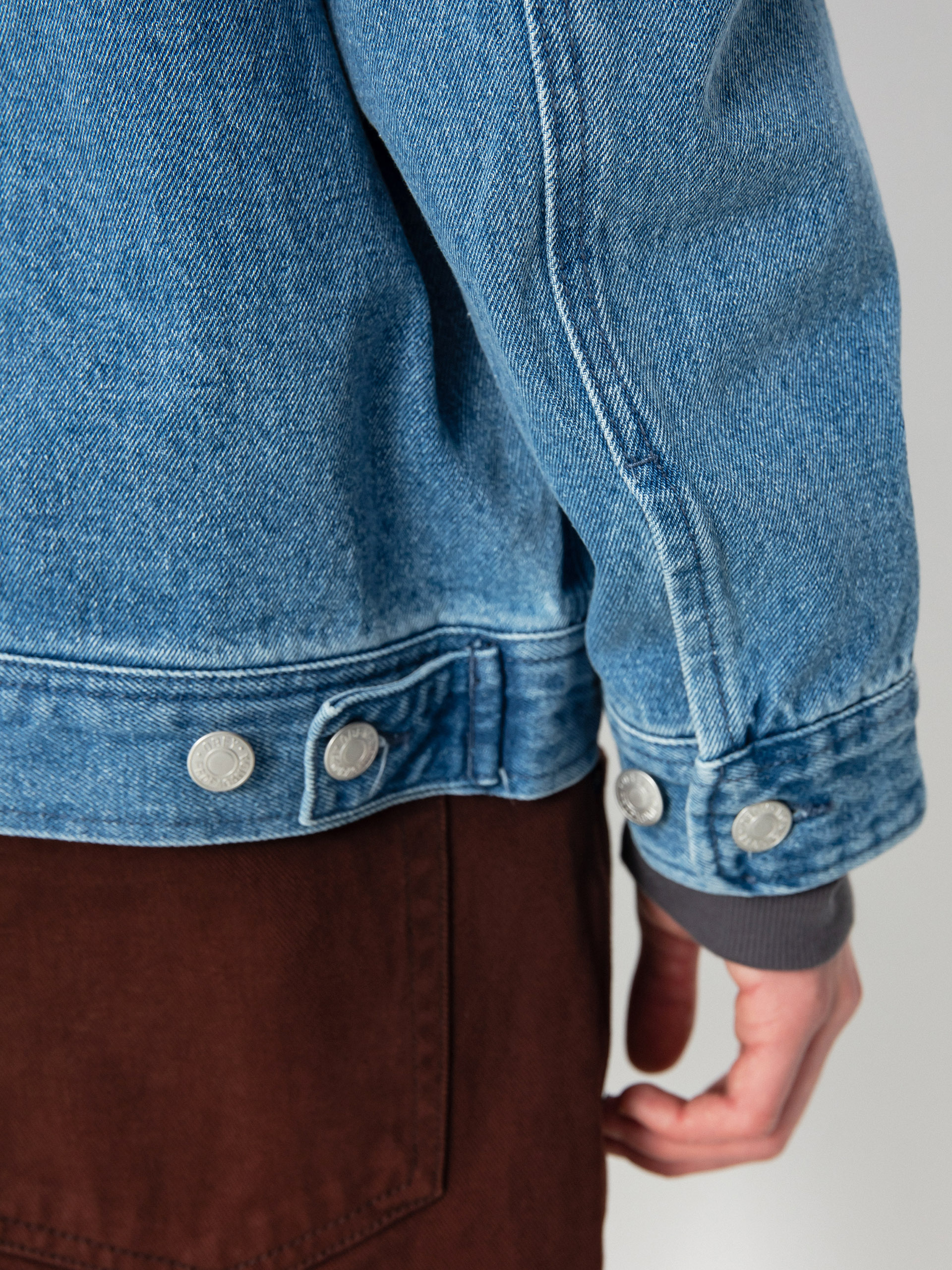 OBEY Easton Jacke (light indigo)