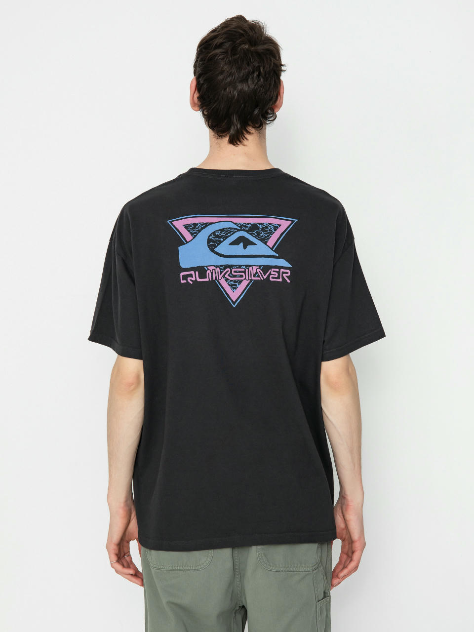 Quiksilver Take Us Back Logo T-Shirt (tarmac)