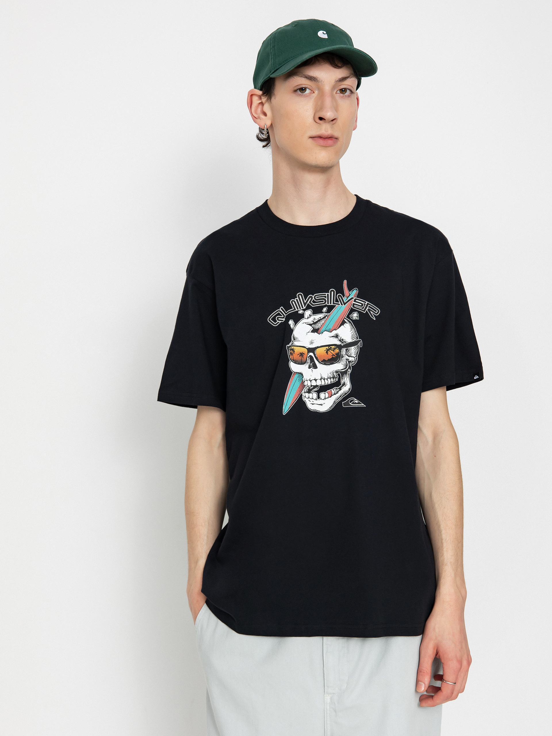 Quiksilver One Last Surf T-Shirt (black)