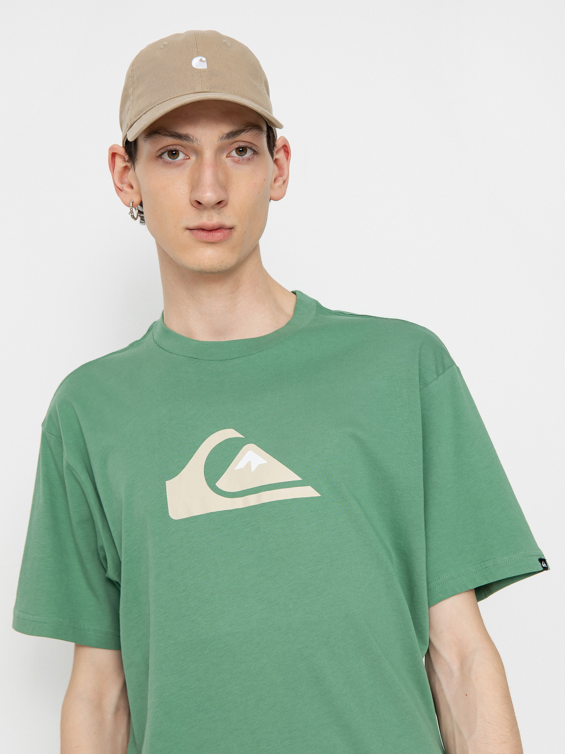 Quiksilver Comp Logo T-Shirt (frosty spruce)