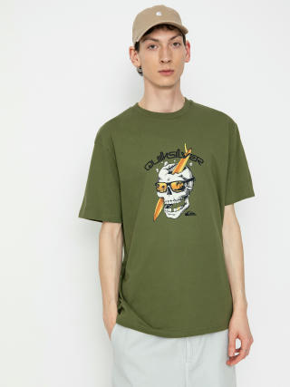 Quiksilver One Last Surf T-Shirt (four leaf clover)