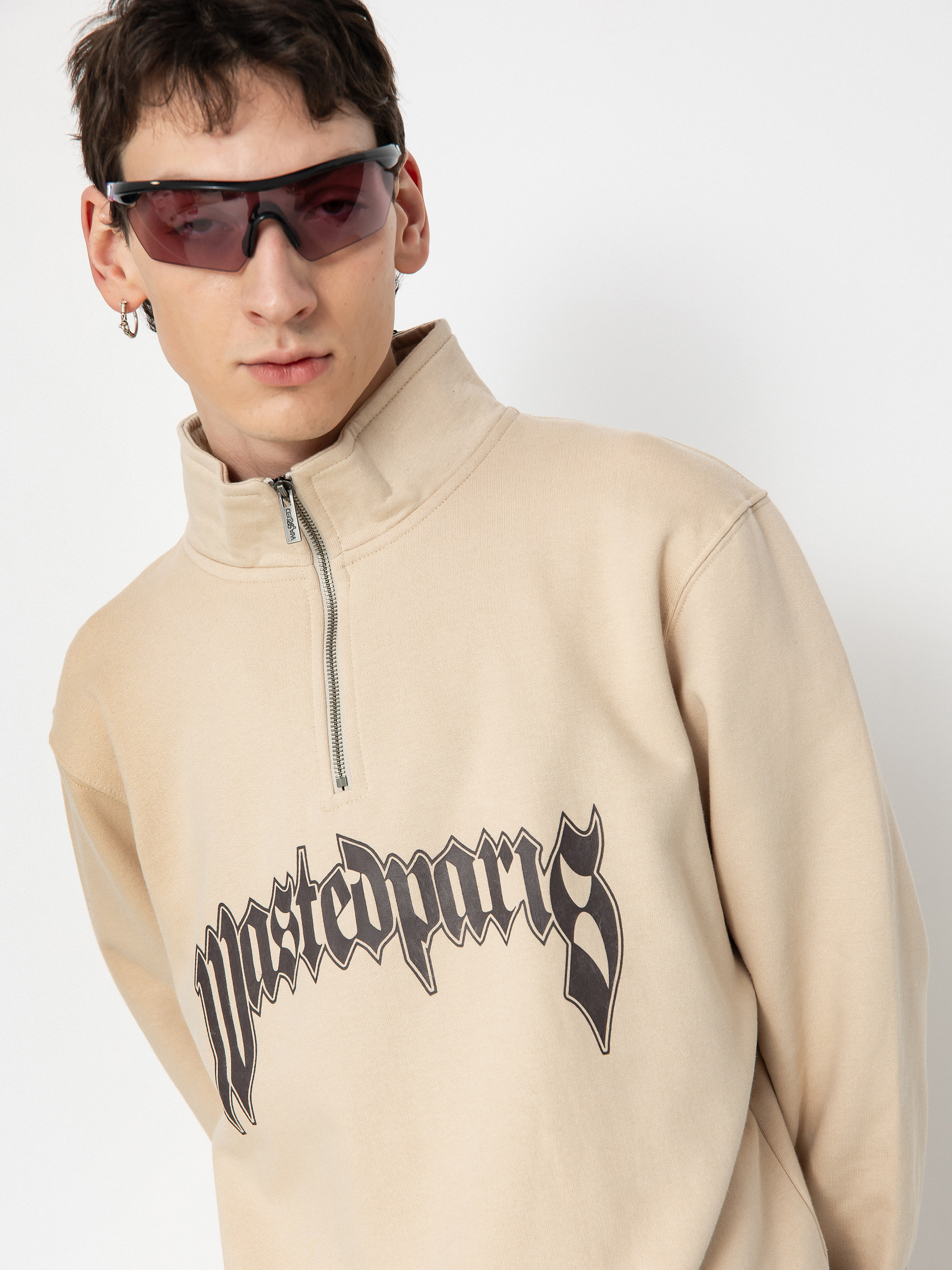 Wasted Paris Sweatshirt Funnel Pitcher (dune)